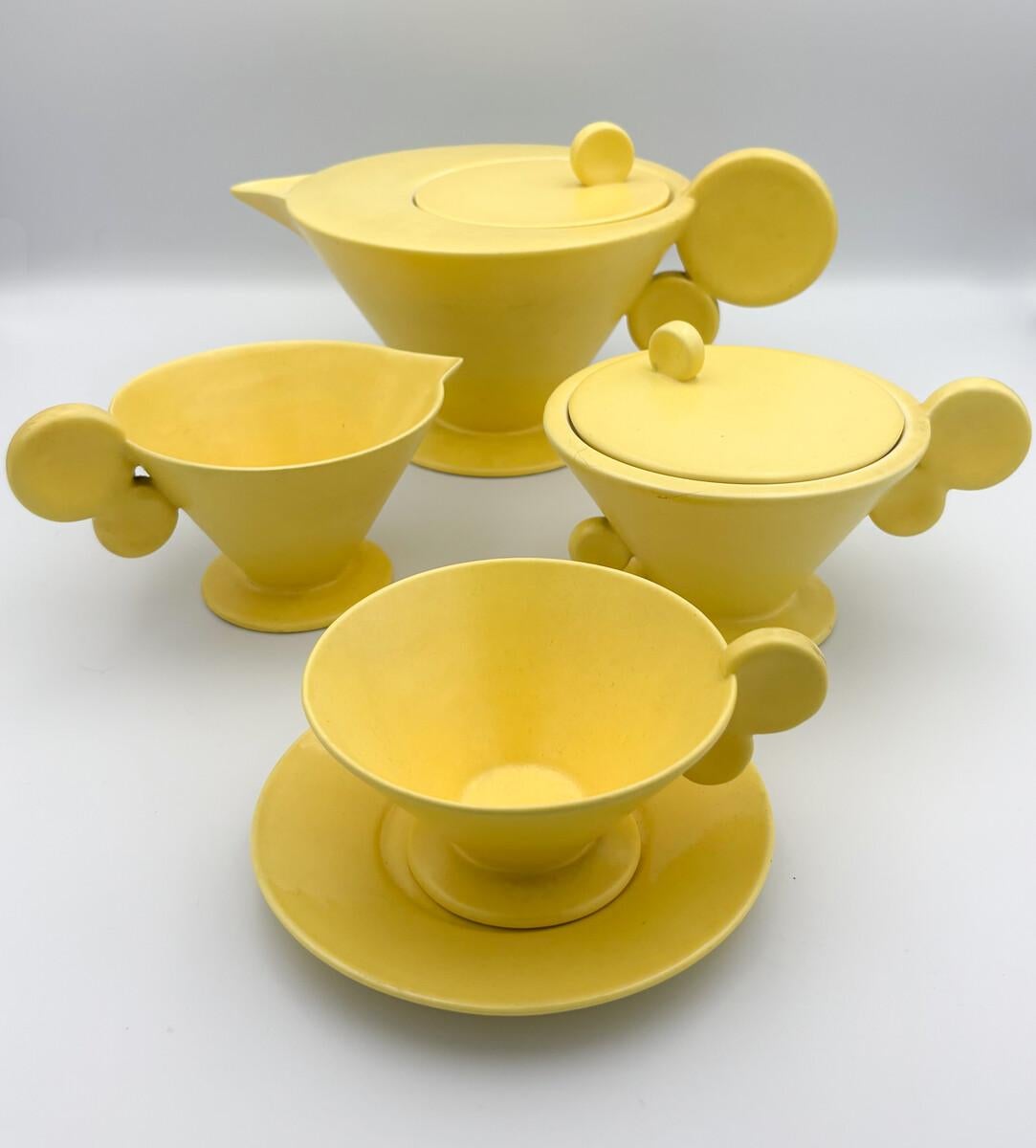 Bahaus Tea Set by Margarete Heymann Marks en vente 1