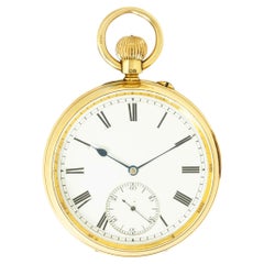 Bahne Bonniksen. A Rare Gold Kew A Karrusel Watch C1895