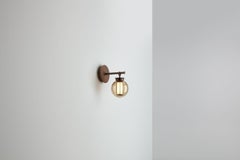 BAI A DI DI Wall Light in Bronze & Grey Glass by Neri & Hu 2014