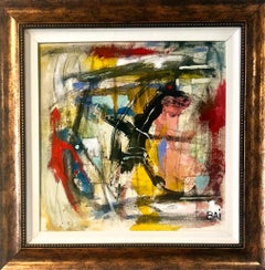 Tomorrow Will Always Come, Abstract Painting by African American Artist