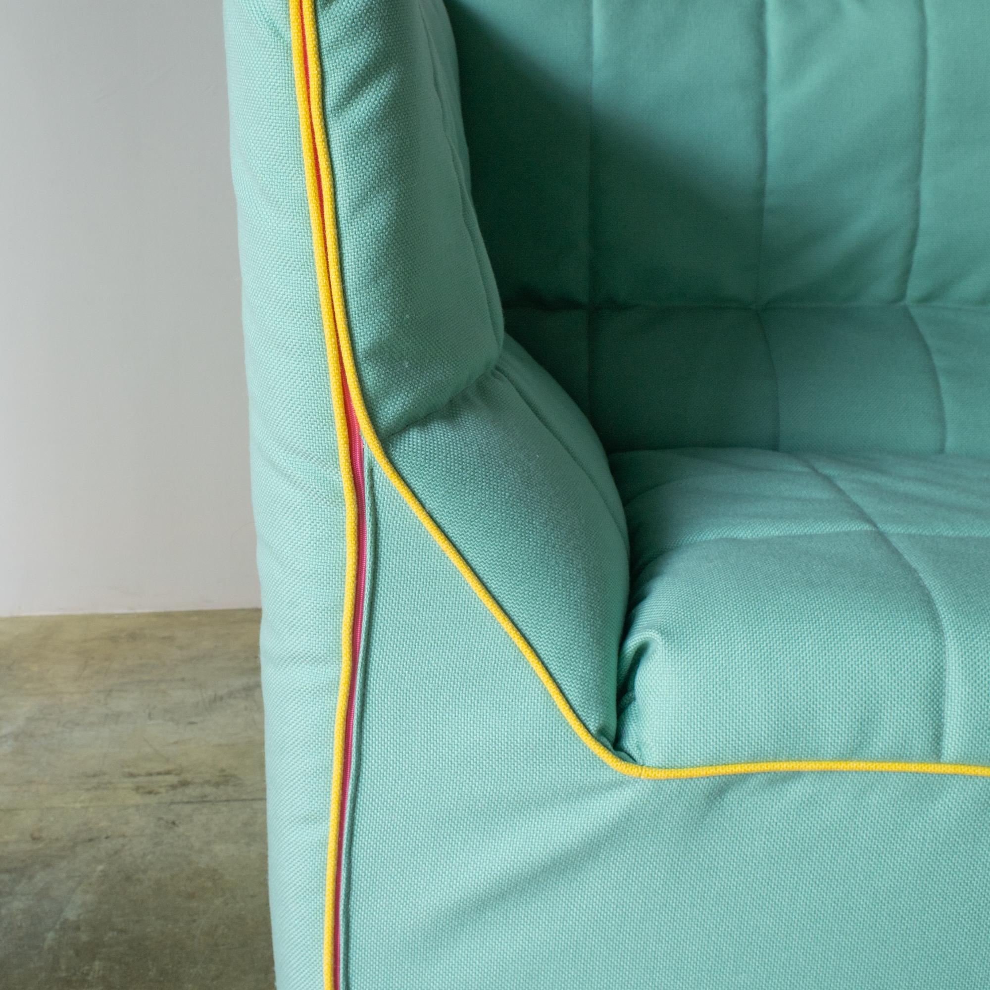 Baia Zweisitzer-Sofa Antonio Citterio space age postmodern im Angebot 5