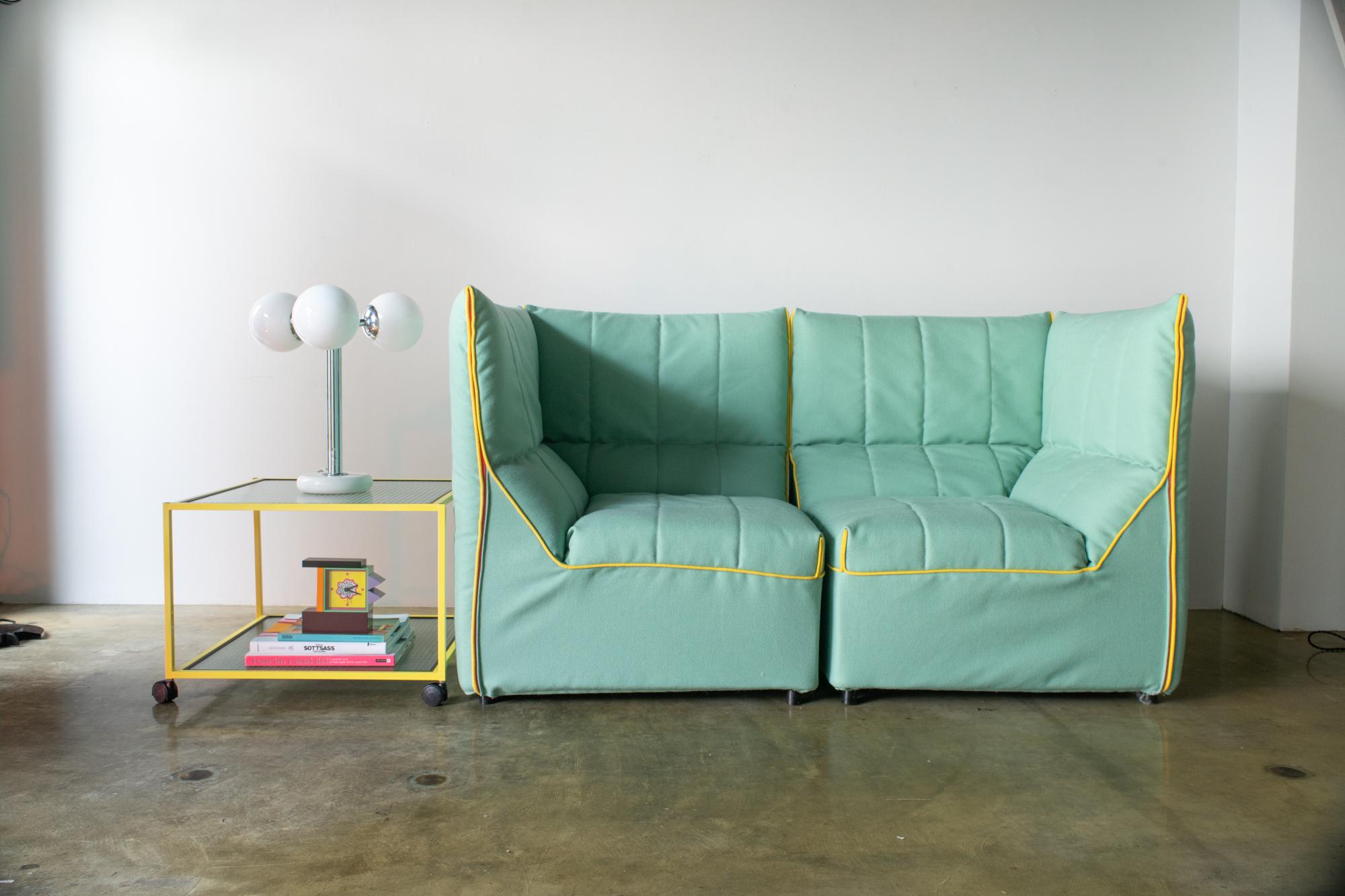 Baia Zweisitzer-Sofa Antonio Citterio space age postmodern (Ende des 20. Jahrhunderts) im Angebot