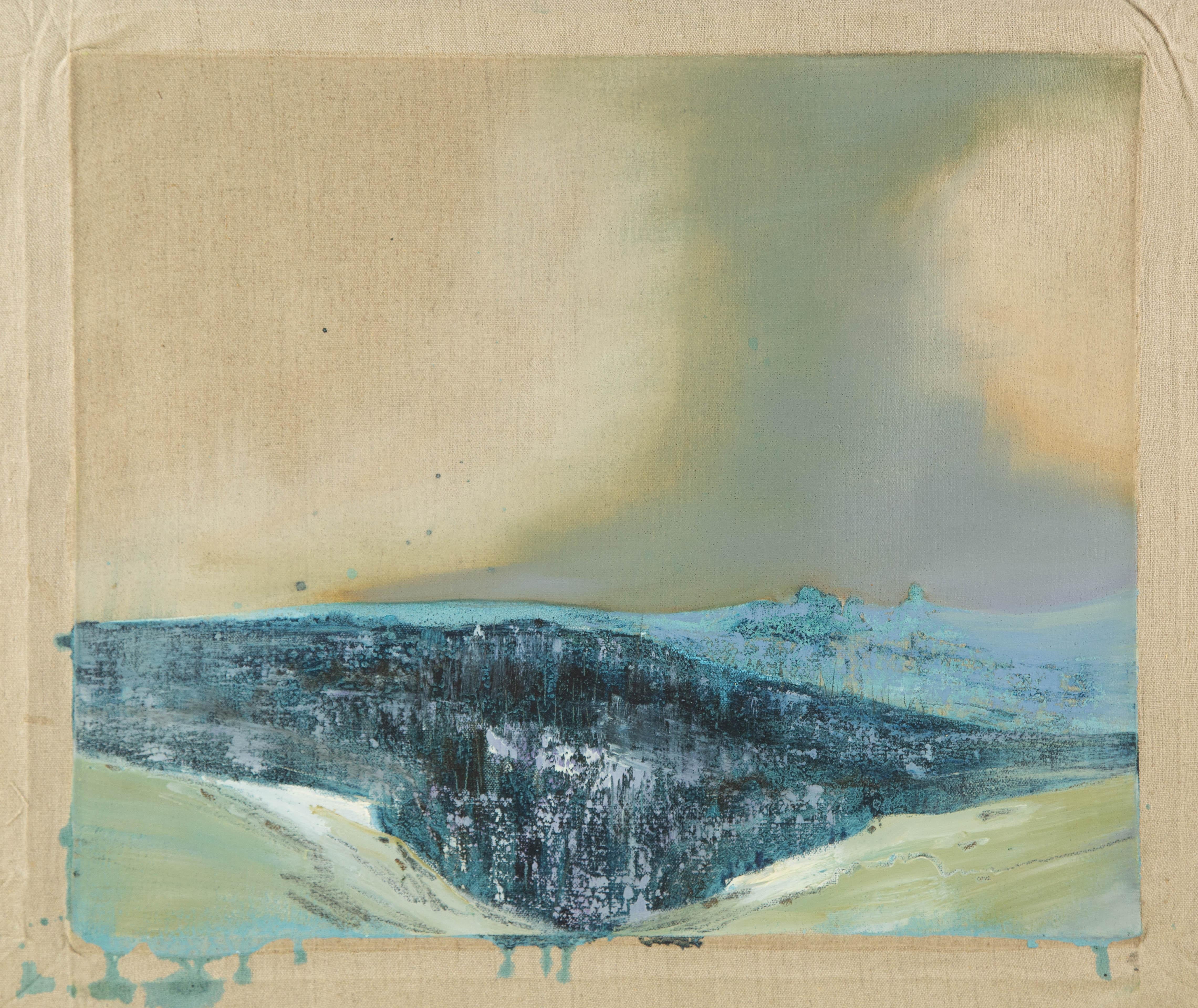 Baihai Zhang Landscape Original Oil On Canvas 