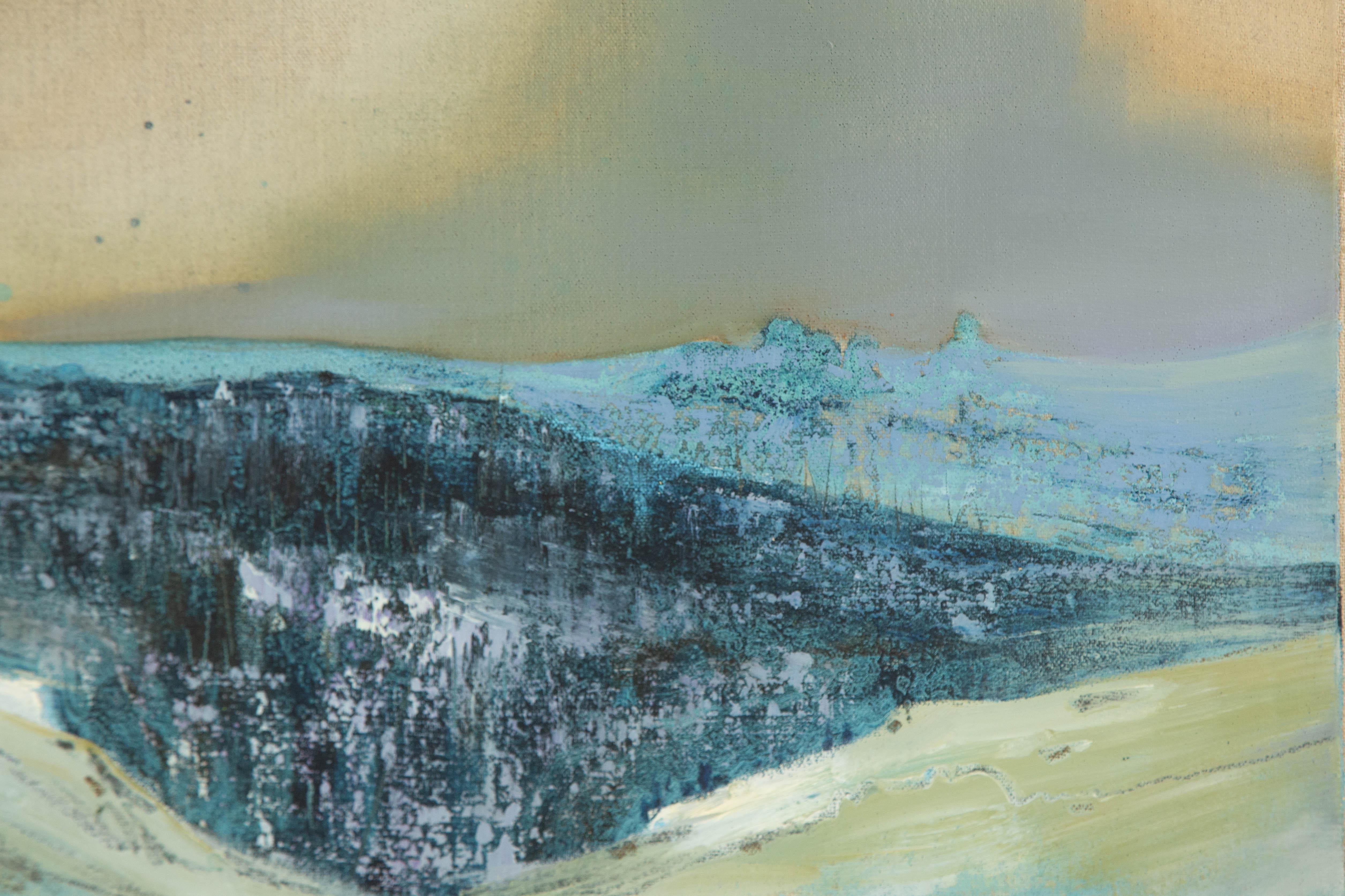 Baihai Zhang Landscape Original Oil On Canvas 