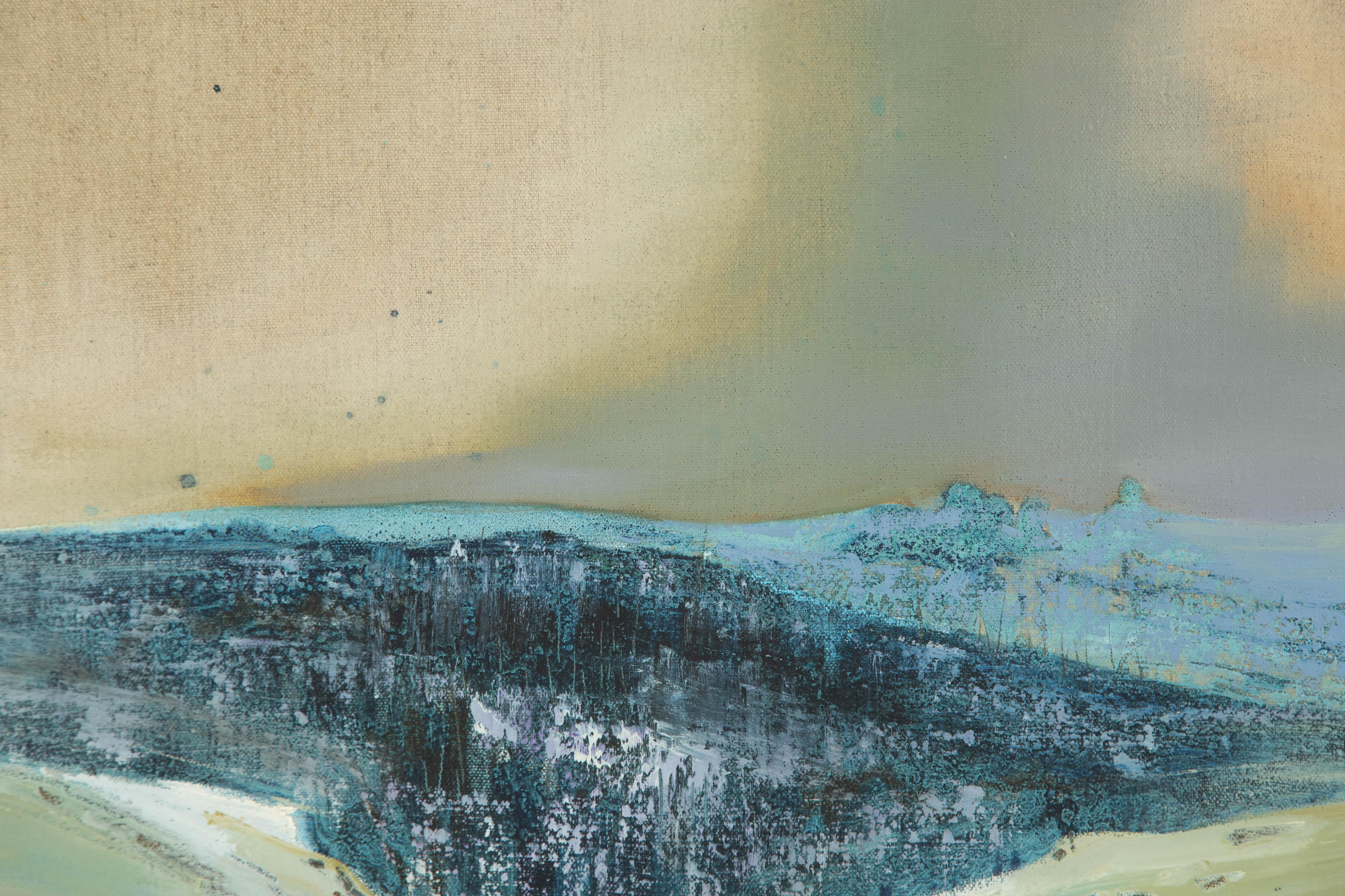 Baihai Zhang Landscape Original Oil On Canvas 