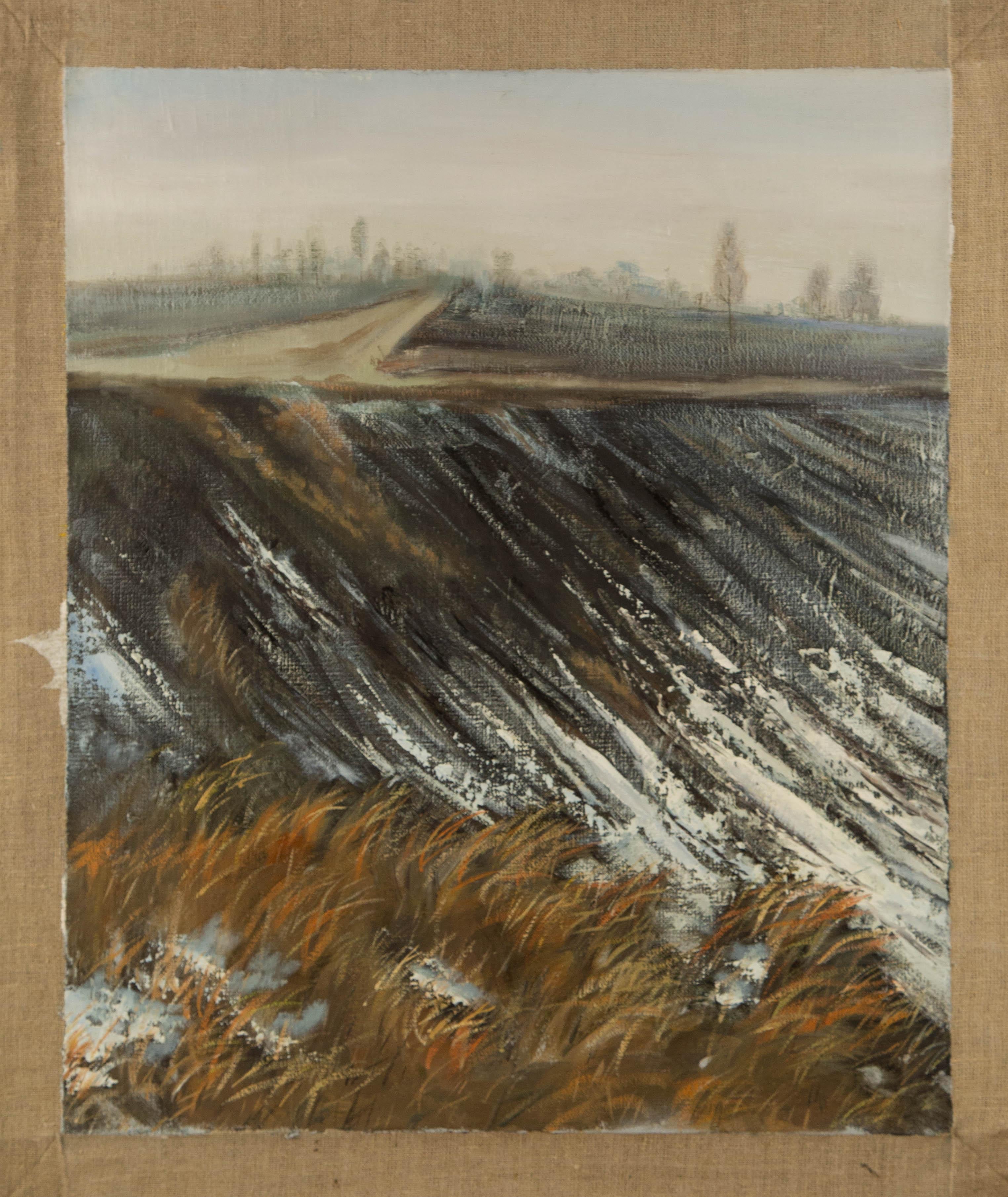 Baihai Zhang Landschaft Original Öl auf Leinwand 