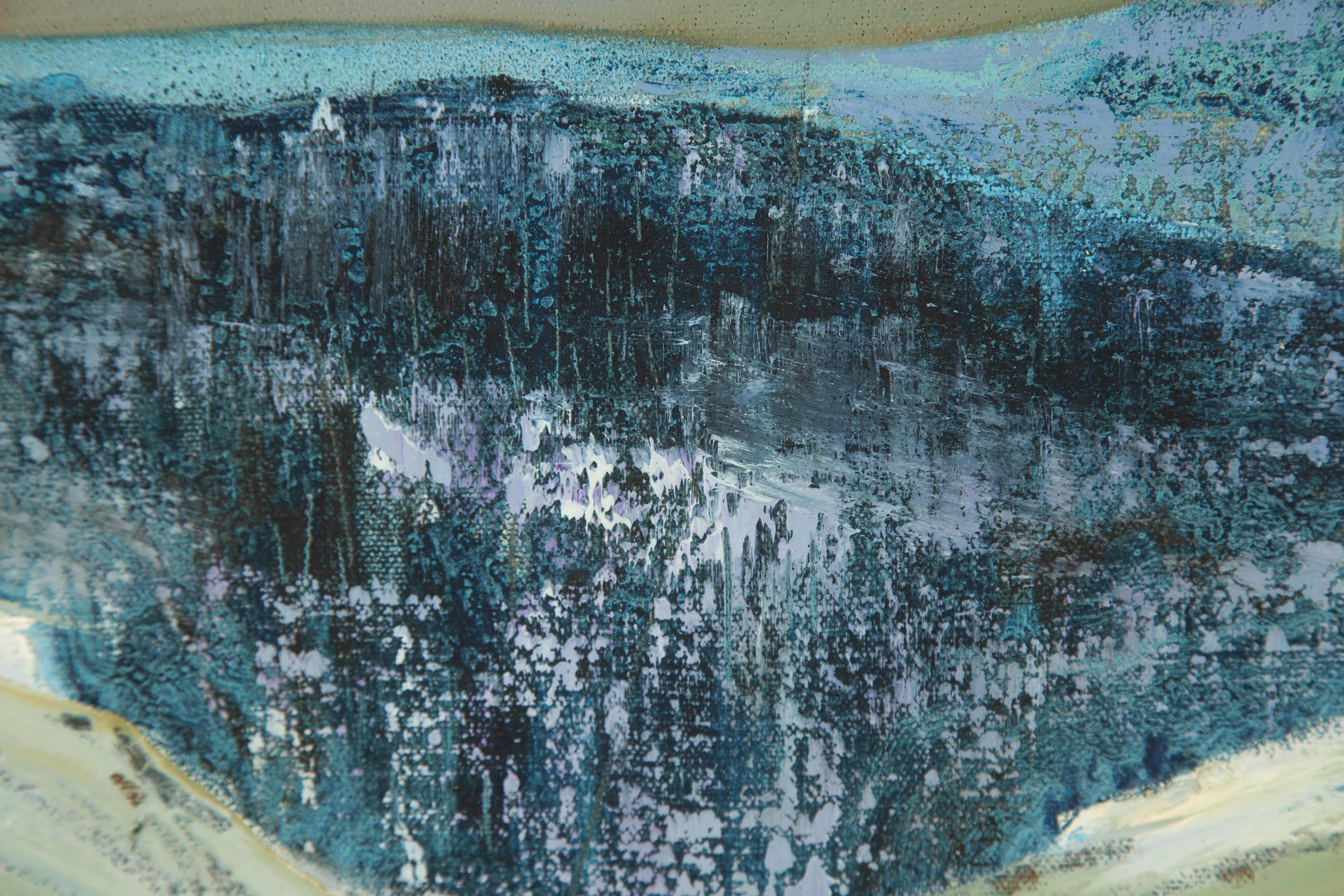 Baihai Zhang Landscape Original Oil On Canvas 