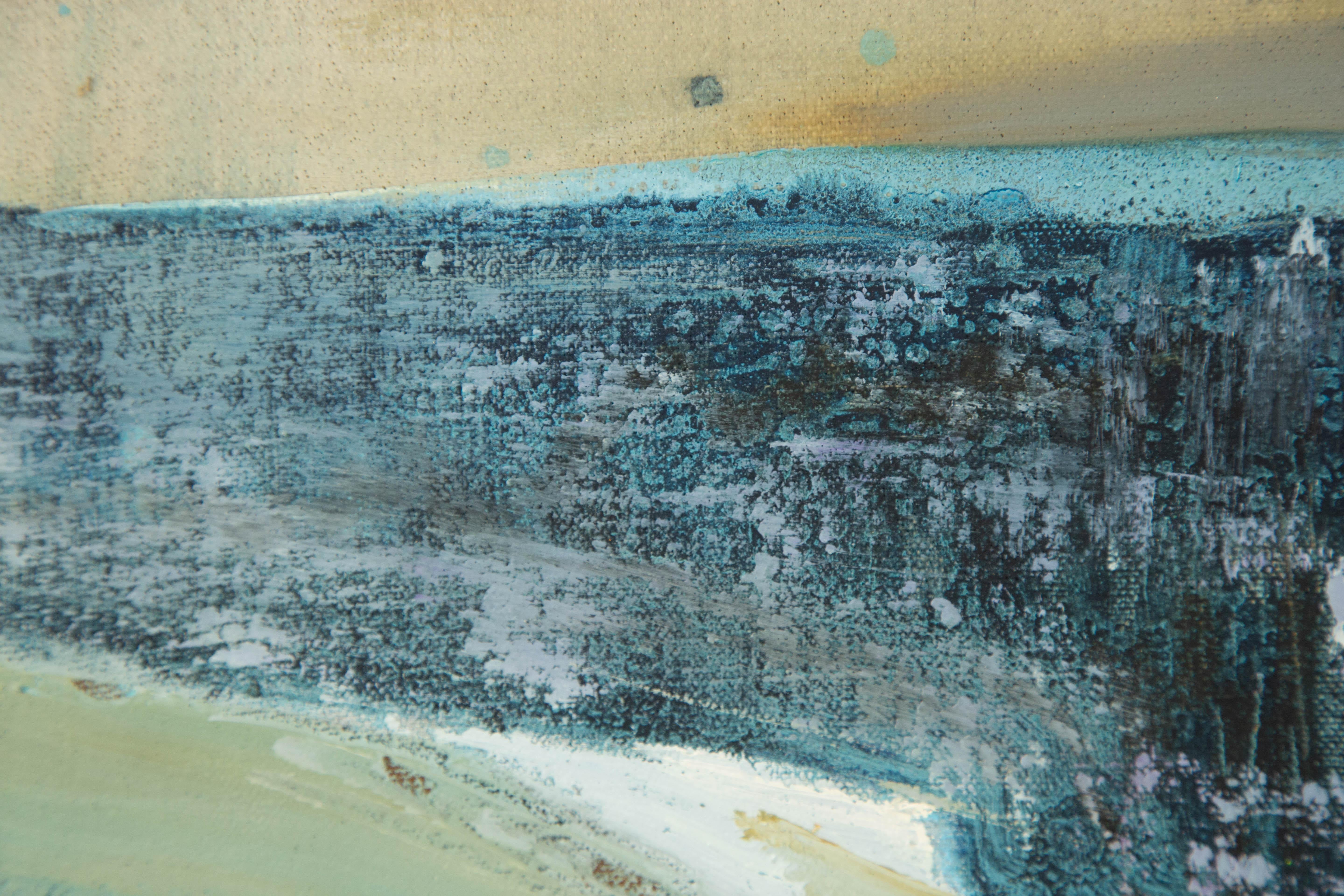 Baihai Zhang Landscape Original Oil On Canvas 