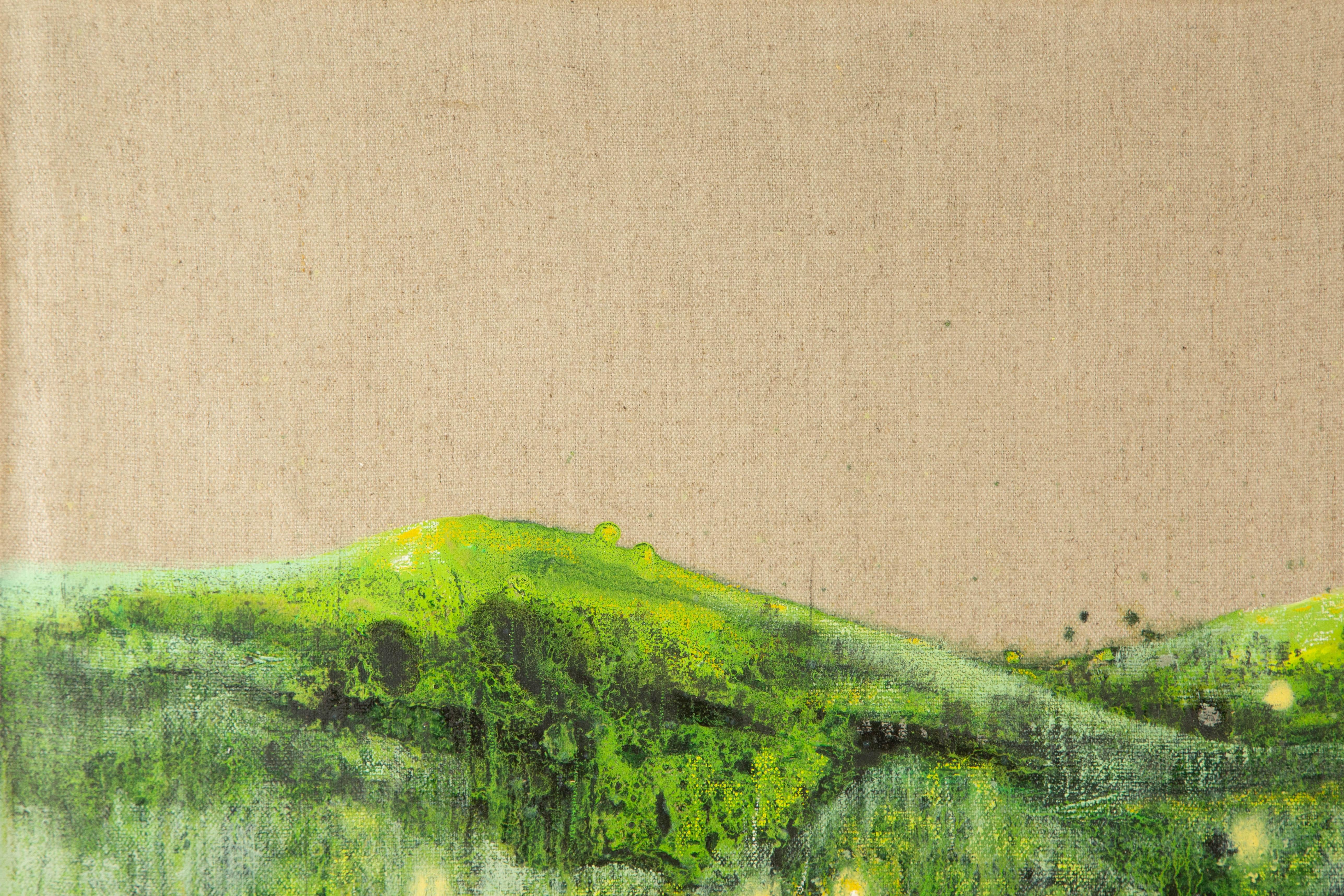 Baihai Zhang Landscape Original Oil On Canvas 