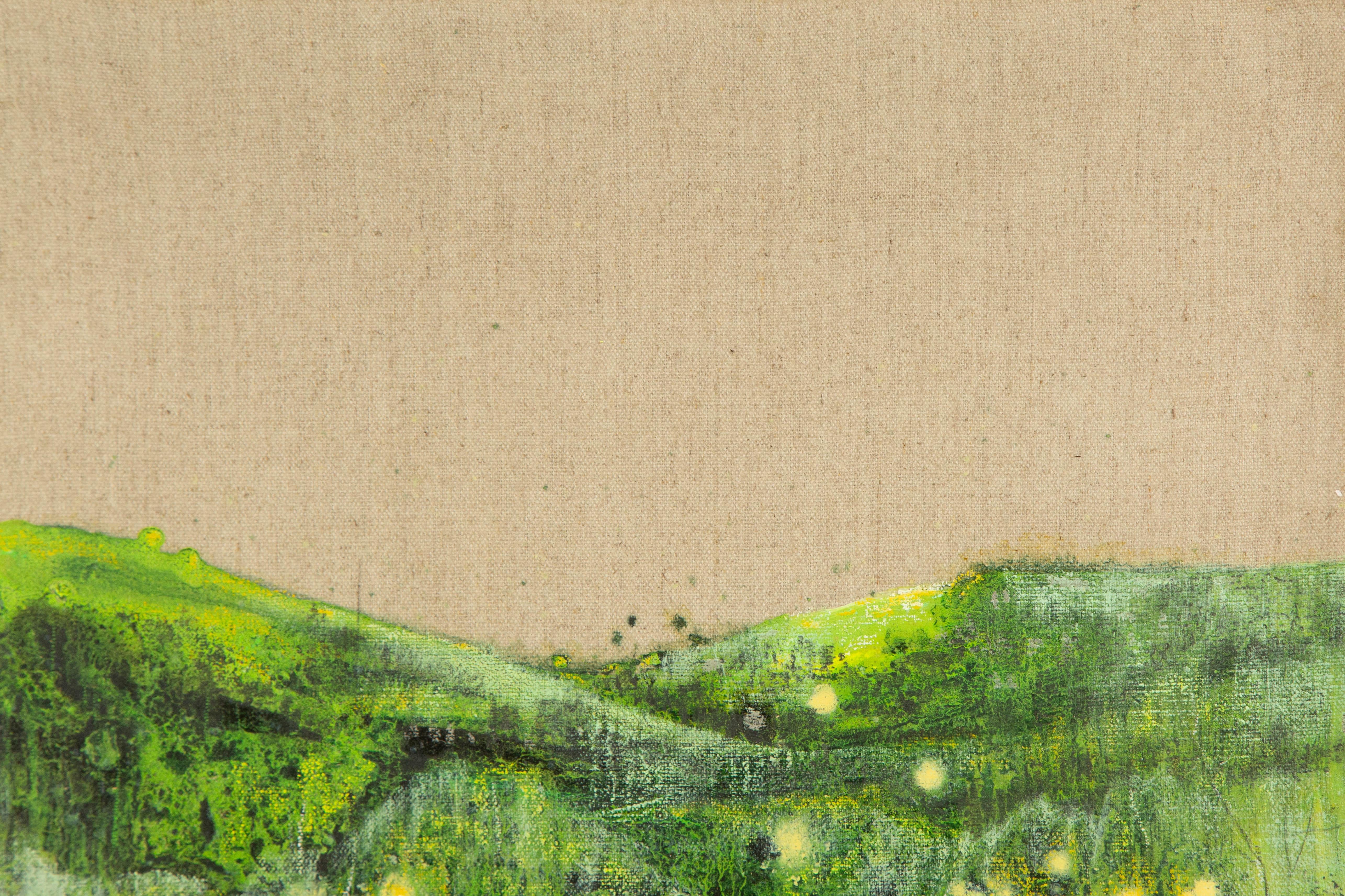 Baihai Zhang Landscape Original Oil On Canvas 