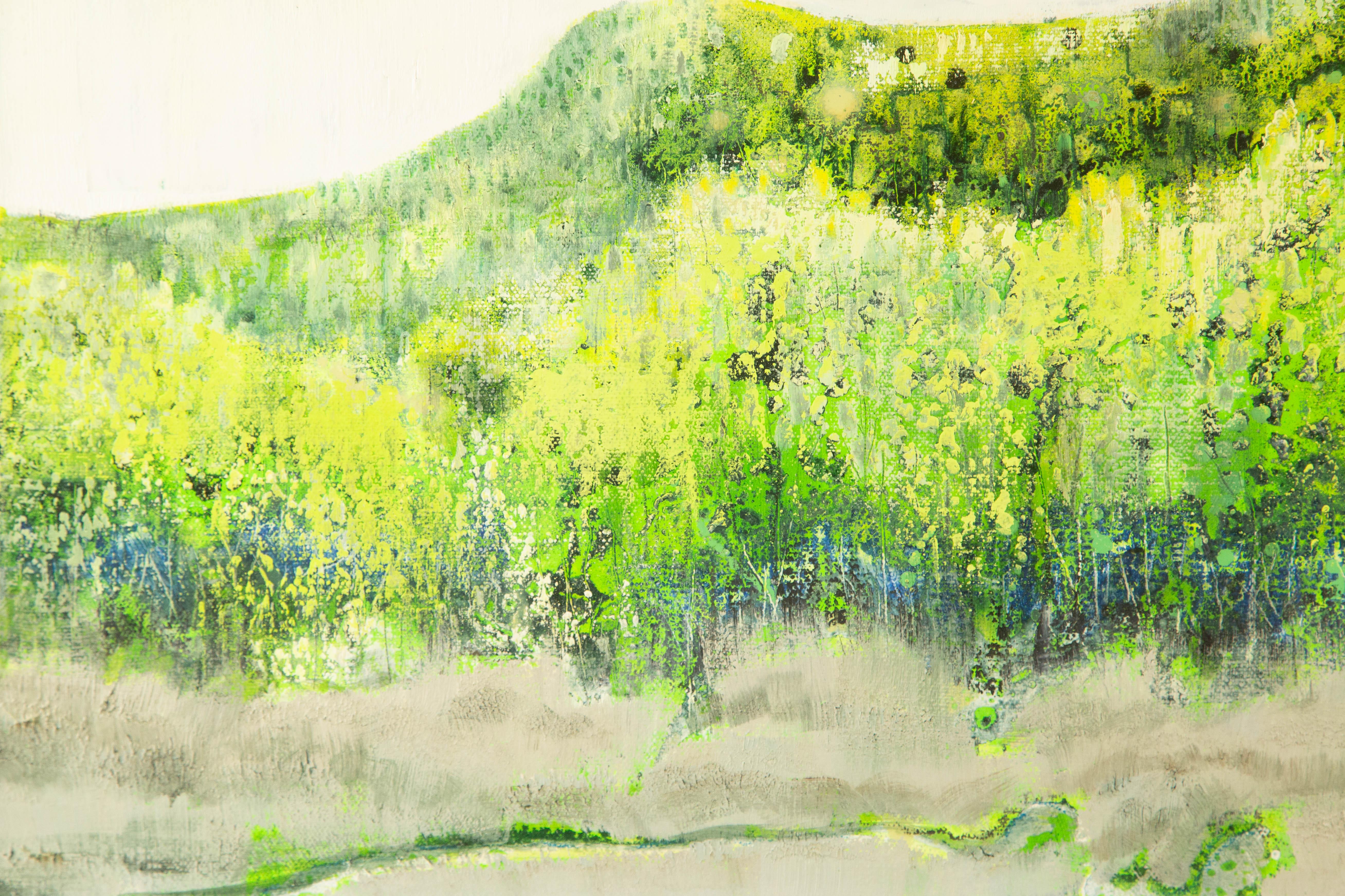 Baihai Zhang Landscape Original Oil On Canvas 