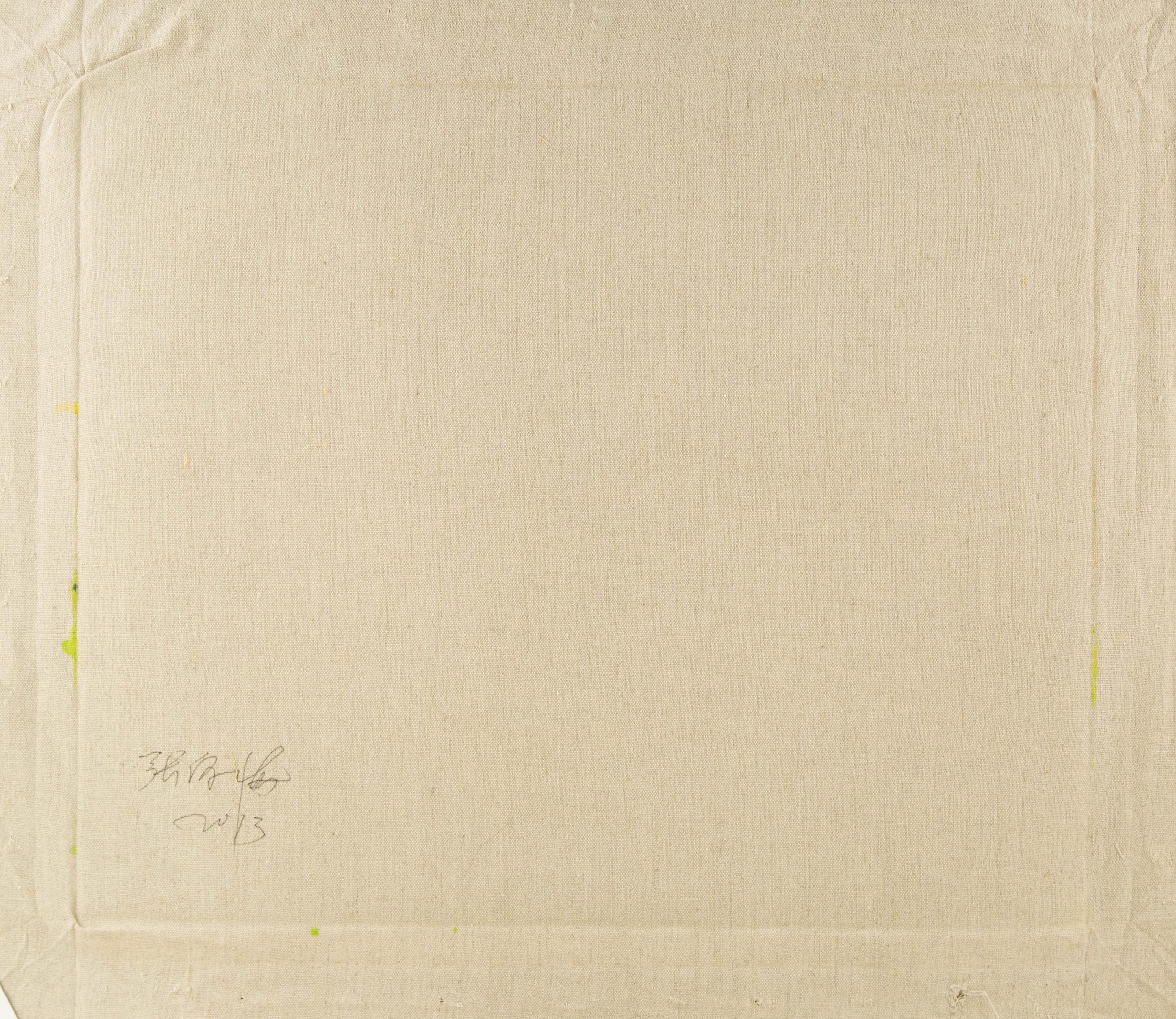 Baihai Zhang Paesaggio originale Olio su tela 