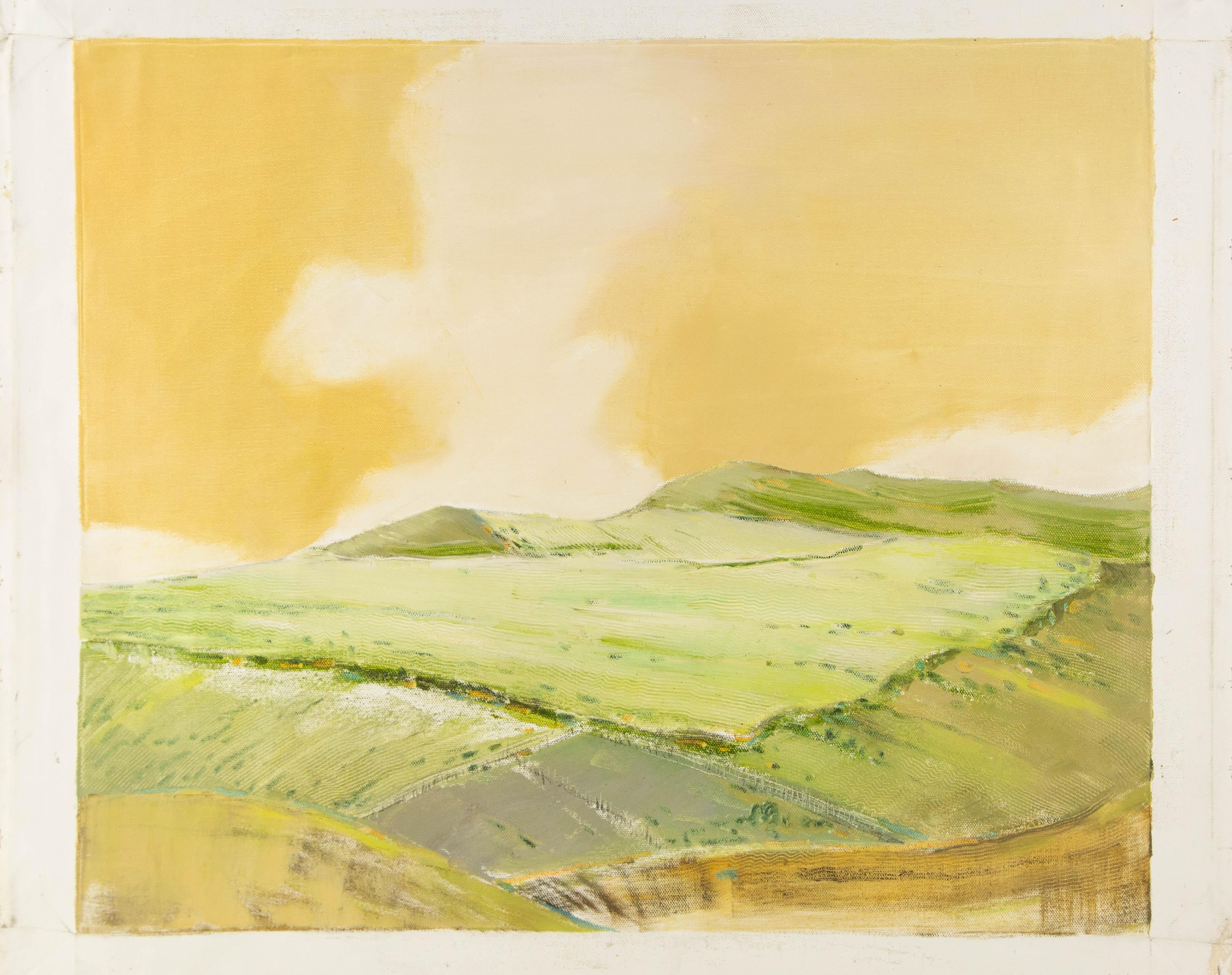 Baihai Zhang Landscape Original Oil On Canvas 