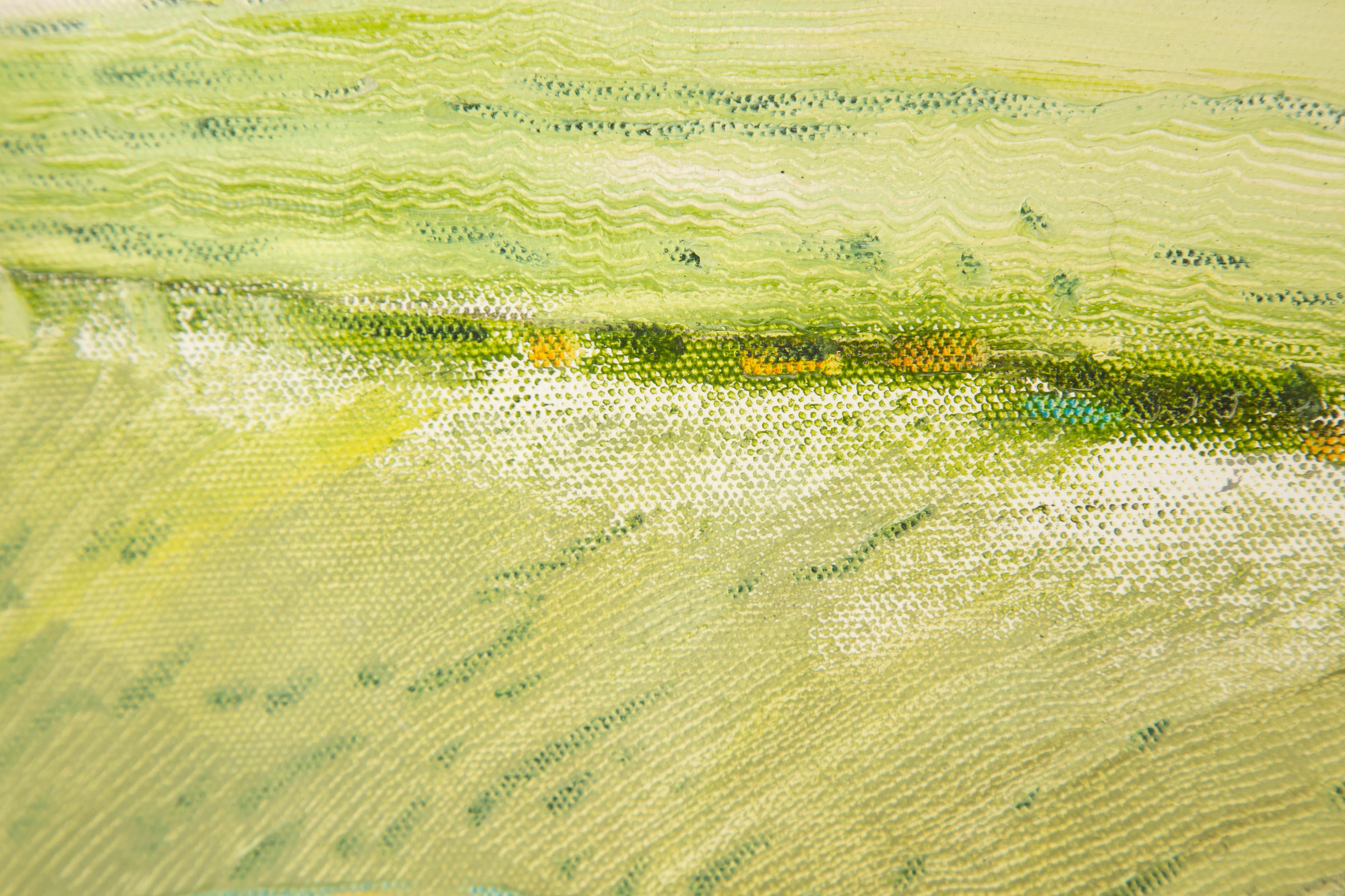 Baihai Zhang Landscape Original Oil On Canvas 