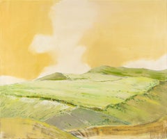 Baihai Zhang Landschaft Original Öl auf Leinwand "Plains"