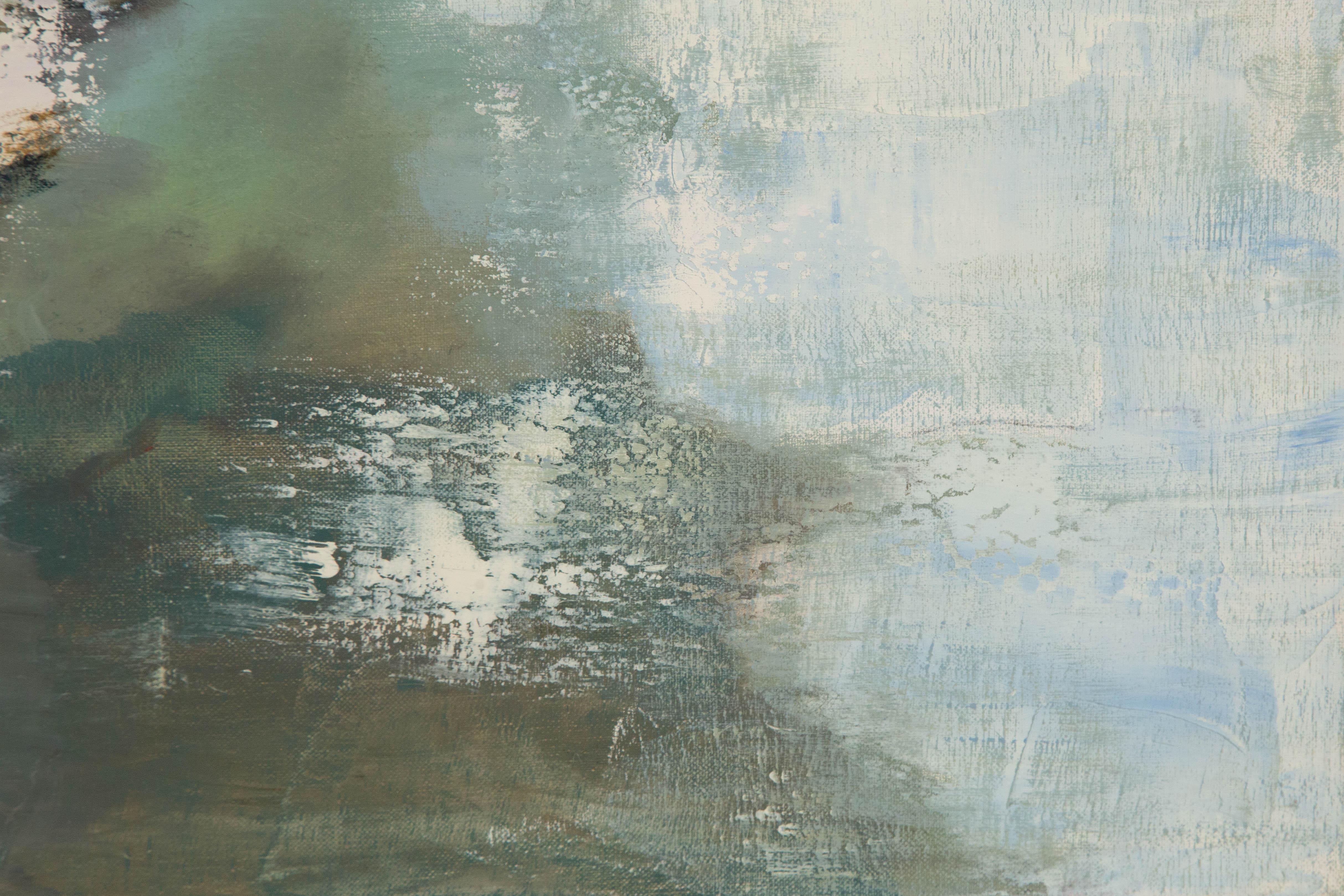 Baihai Zhang Landscape Original Oil On Canvas 