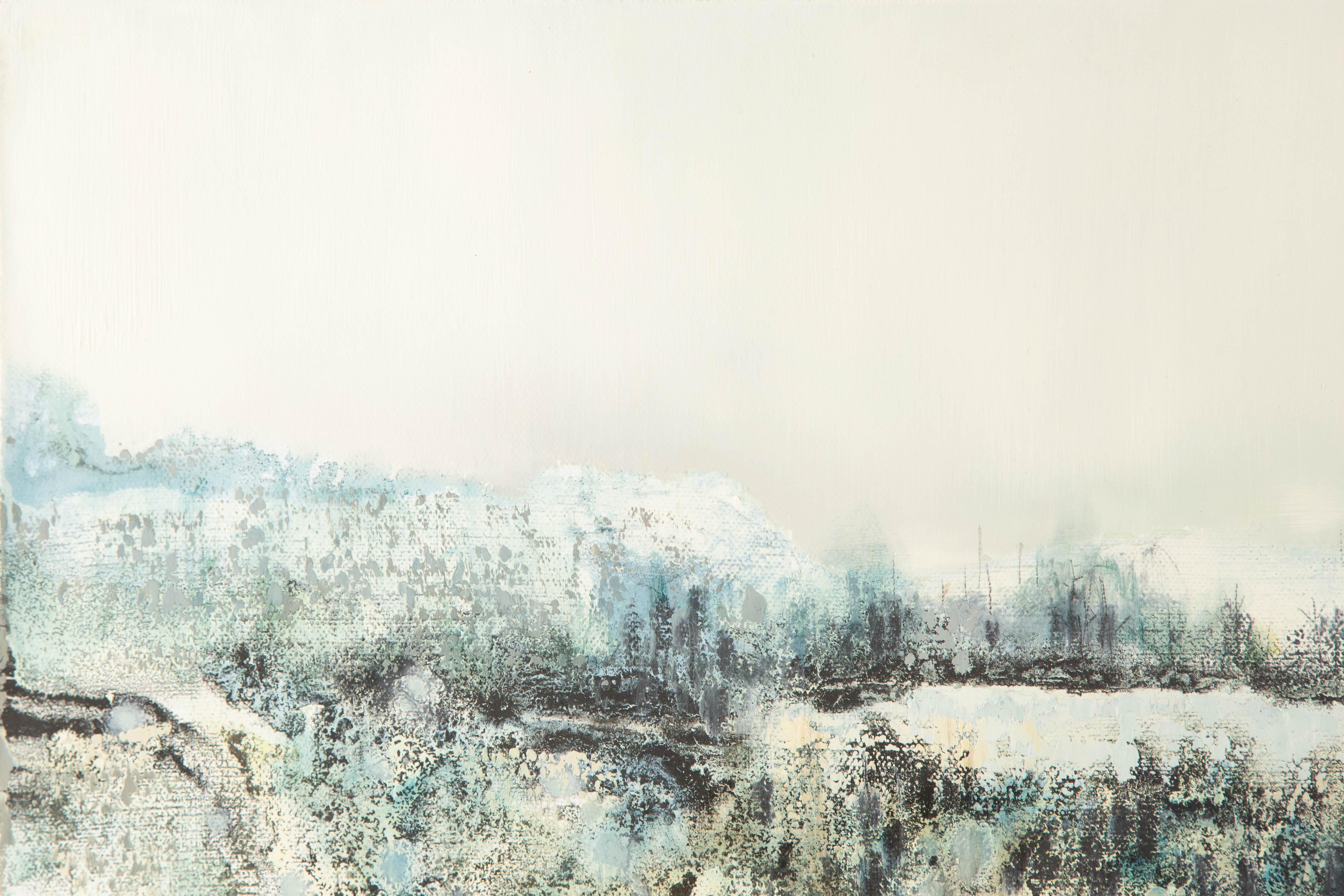 Baihai Zhang Landscape Original Oil On Canvas 
