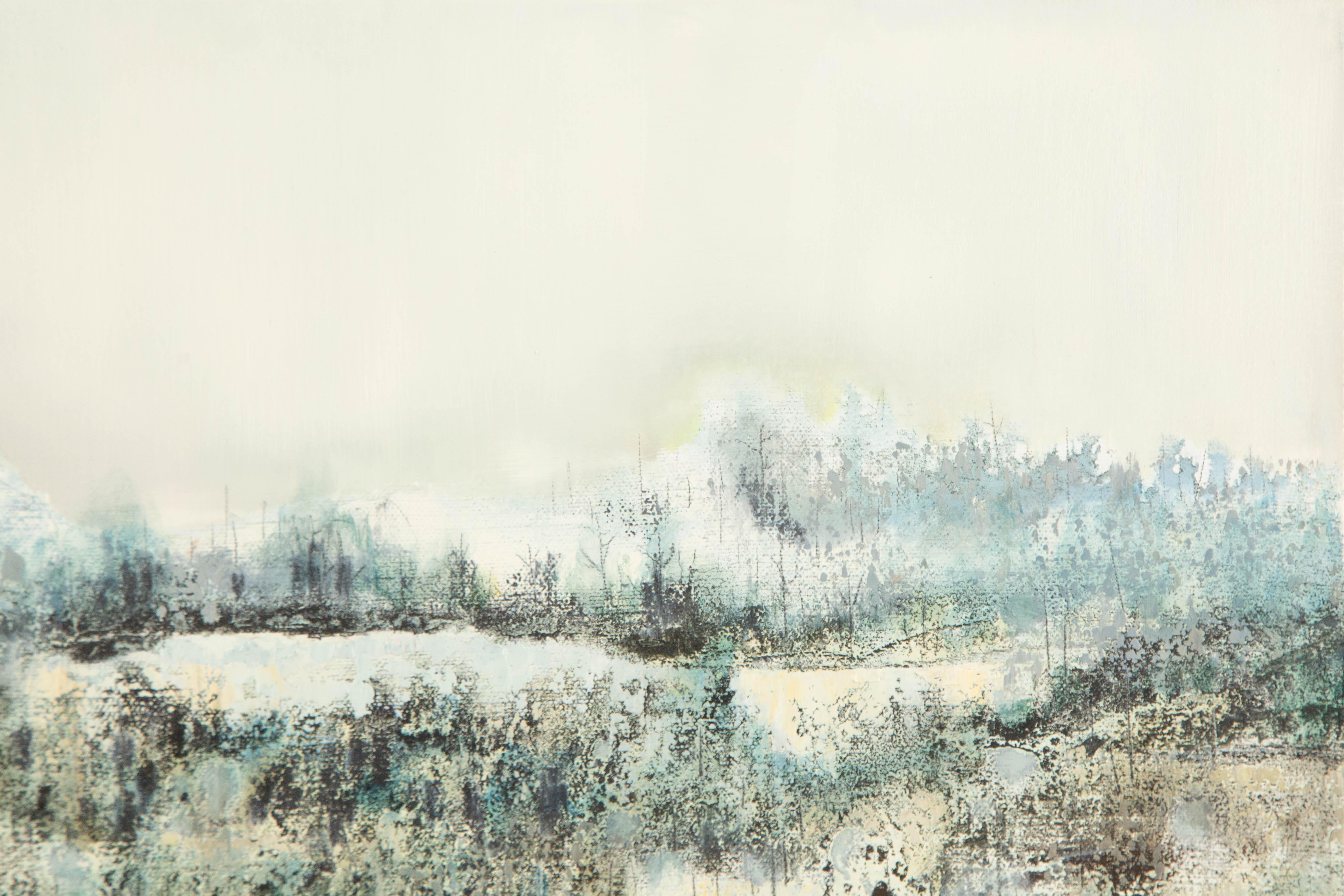 Baihai Zhang Landscape Original Oil On Canvas 