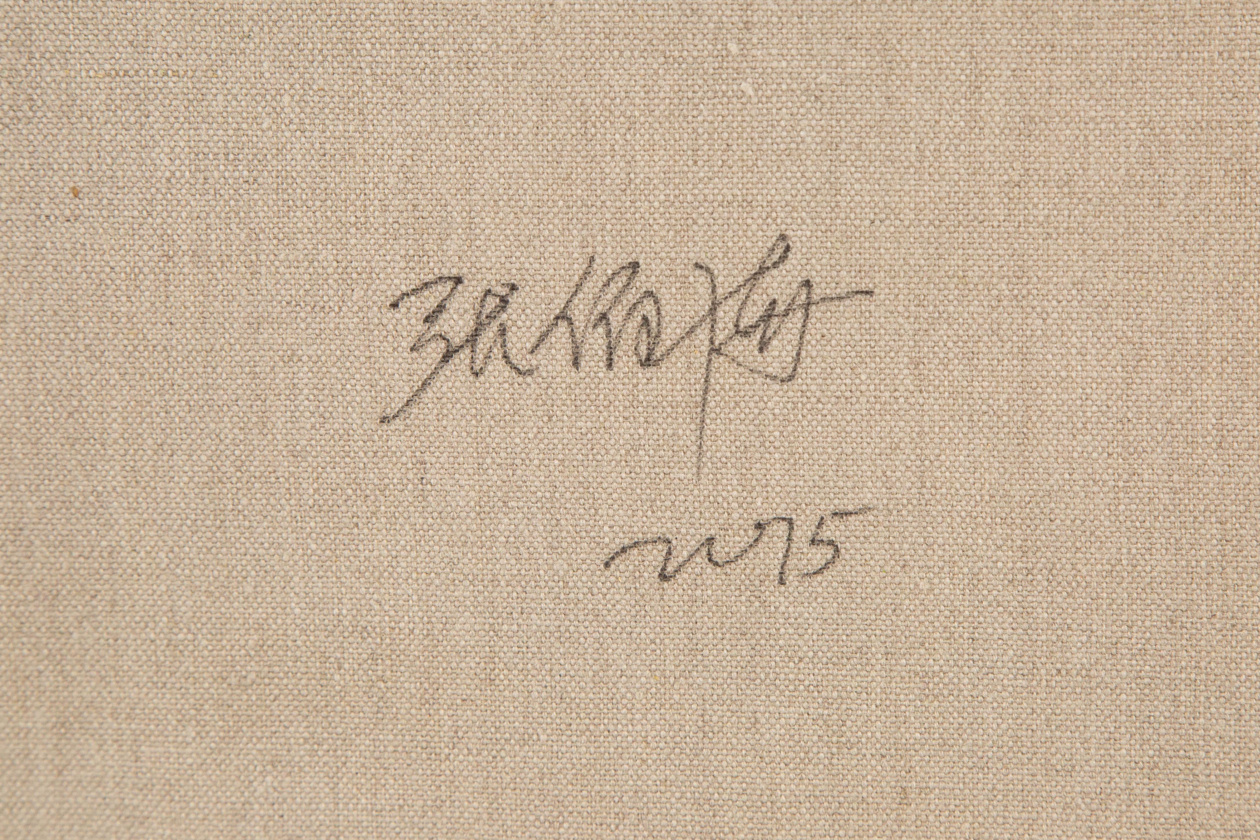 Baihai Zhang Landscape Original Oil On Canvas 