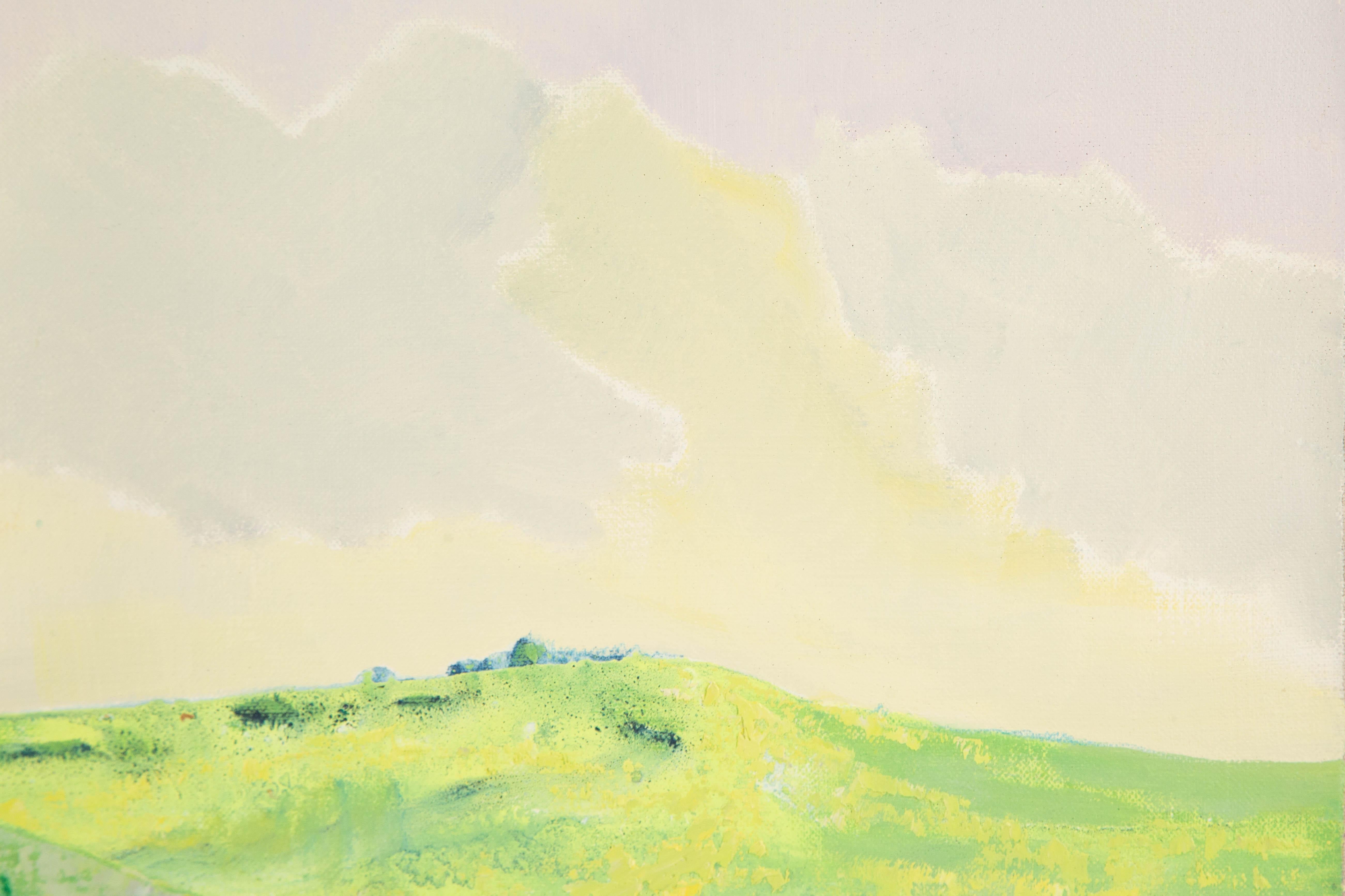 Baihai Zhang Landscape Original Oil On Canvas 