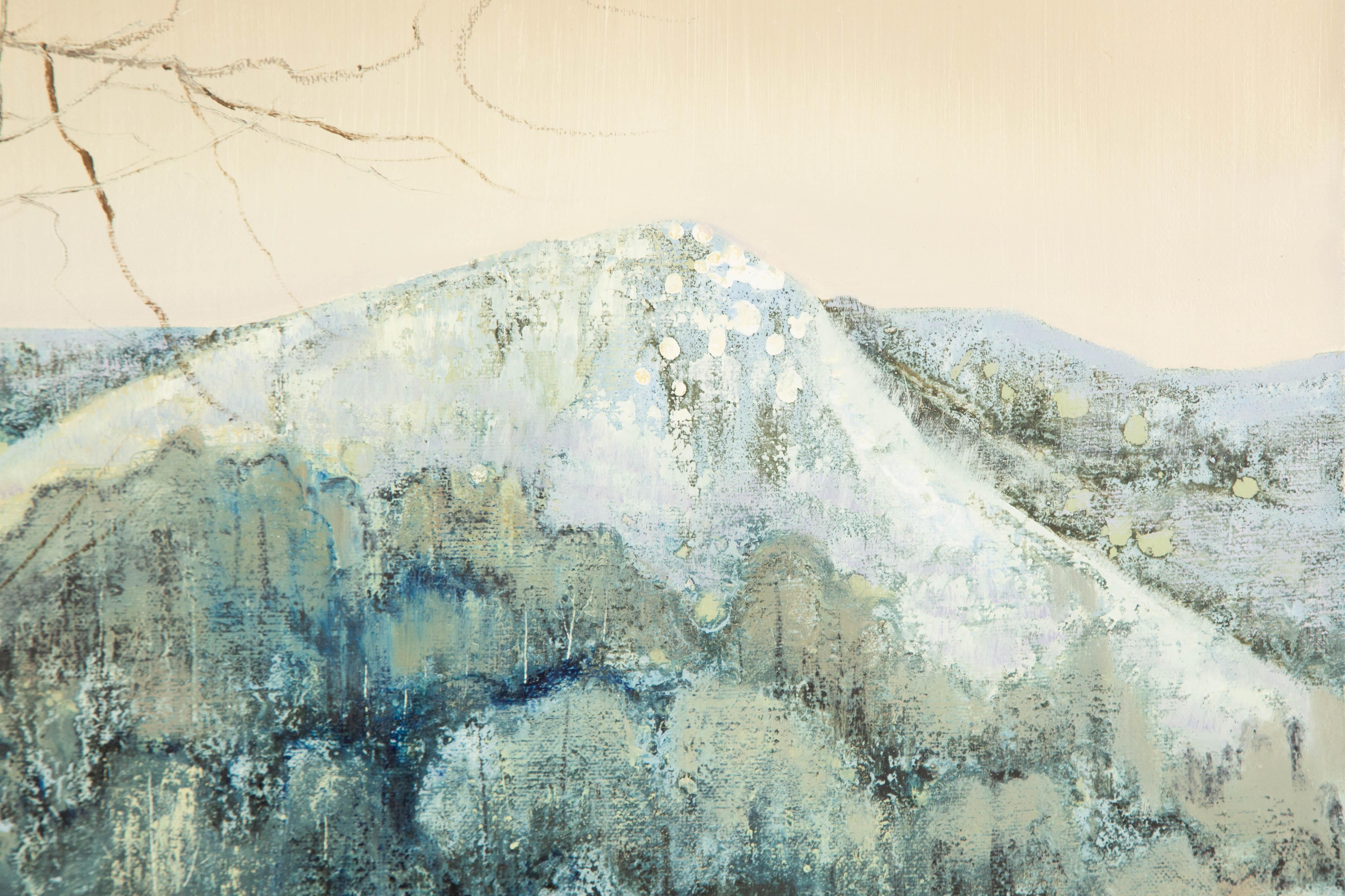 Baihai Zhang Landscape Original Oil On Canvas 