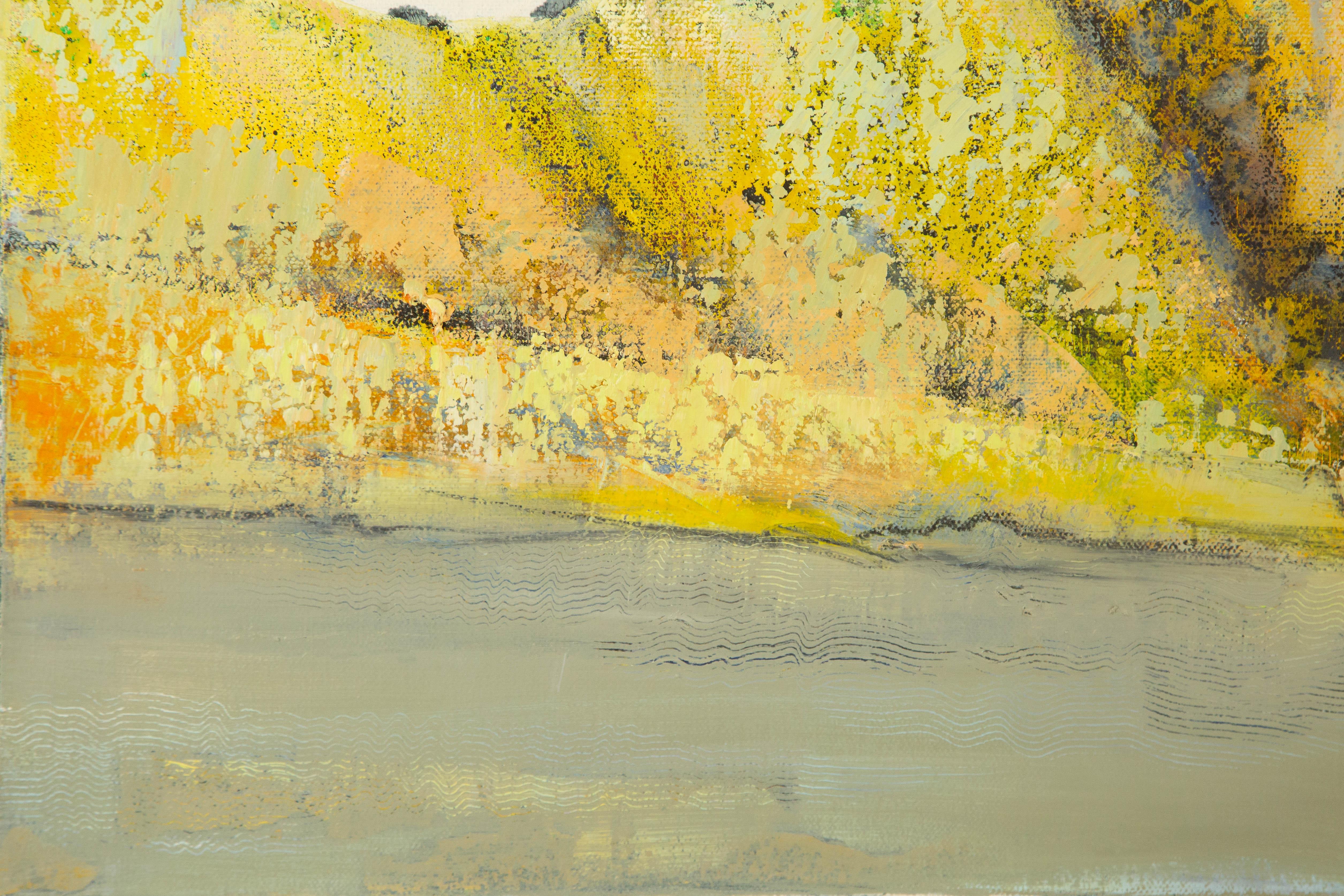 Baihai Zhang Landscape Original Oil On Canvas 