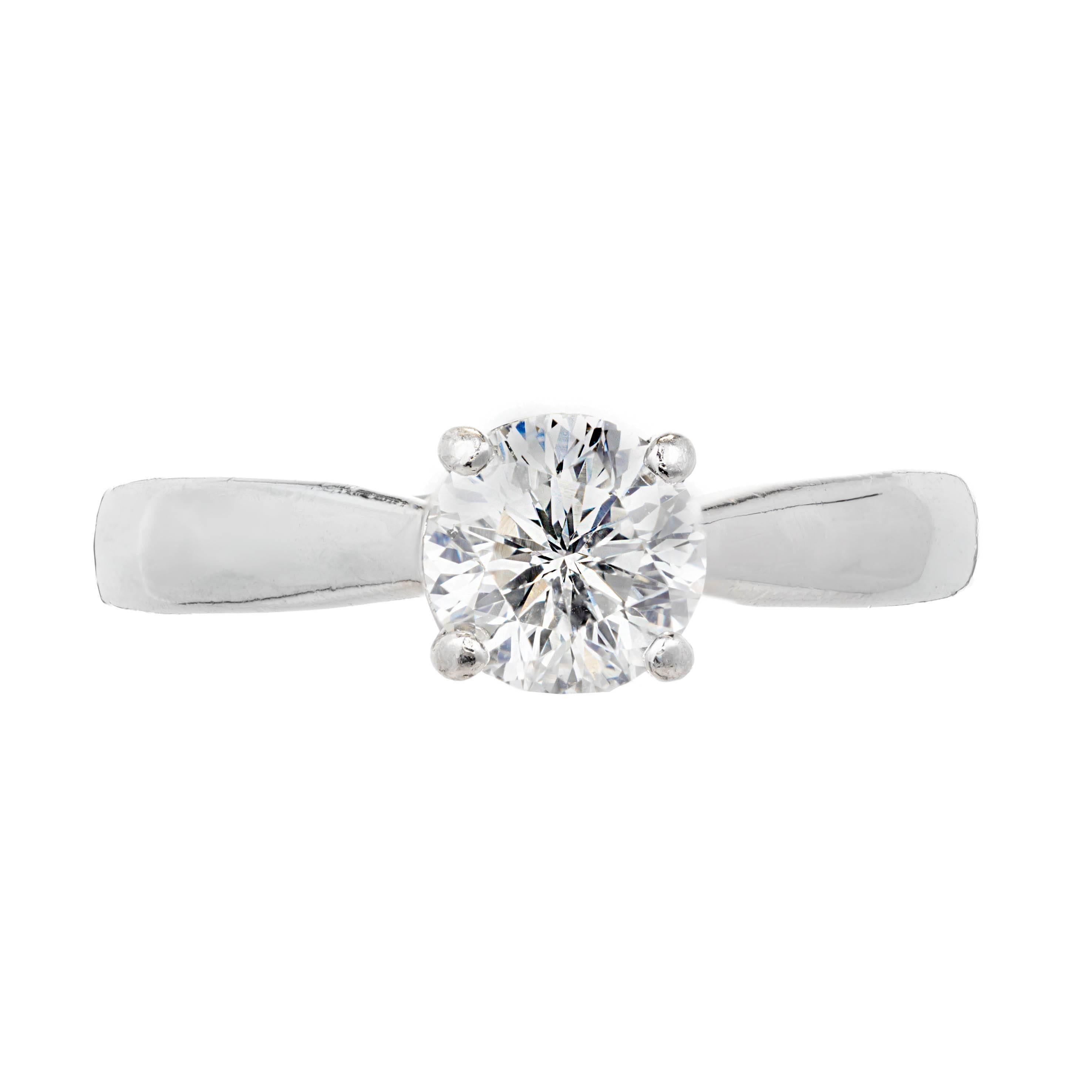 Bailey Banks Bague de fiançailles Biddle solitaire en platine avec diamant de 0,74 carat Pour femmes en vente