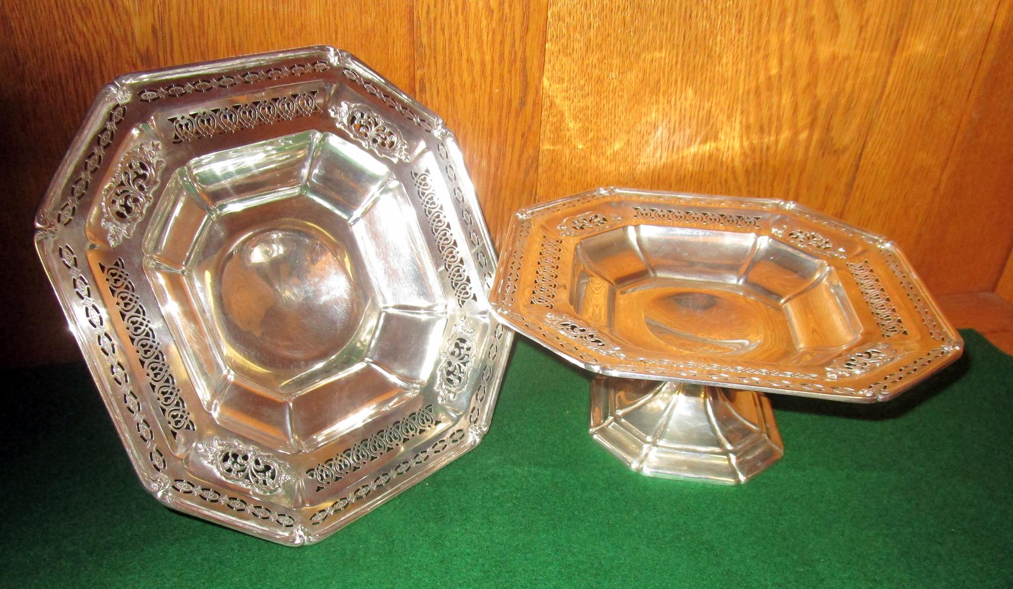 Americano Bailey, Banks & Biddle Co. Tazza in argento sterling, coppia in vendita