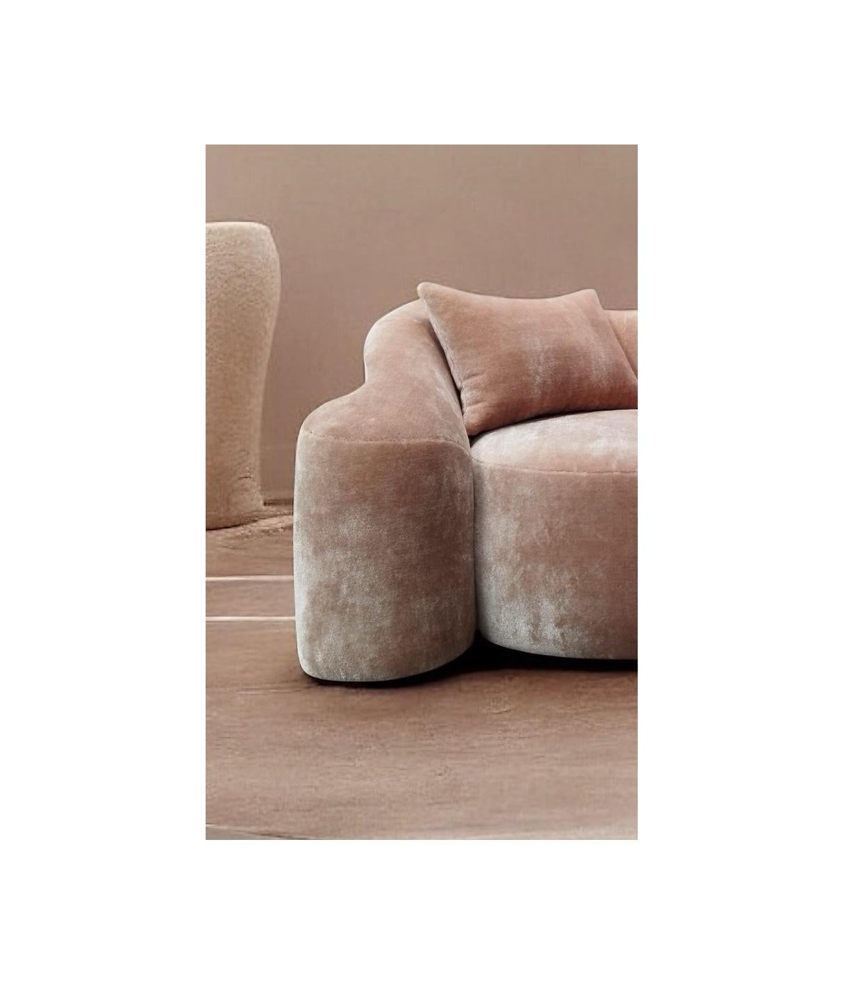 Sillón Baine en tapicería Dedar Milano Karakorum de Jérôme Bugara Otro en venta