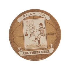 Baines Football Trade Card, Adel Training School, Play Up