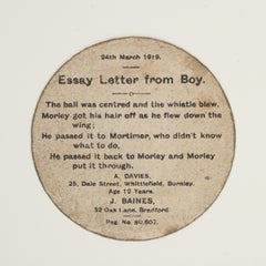Baines Football Trade Card, Yorkshire Amateurs Play Up