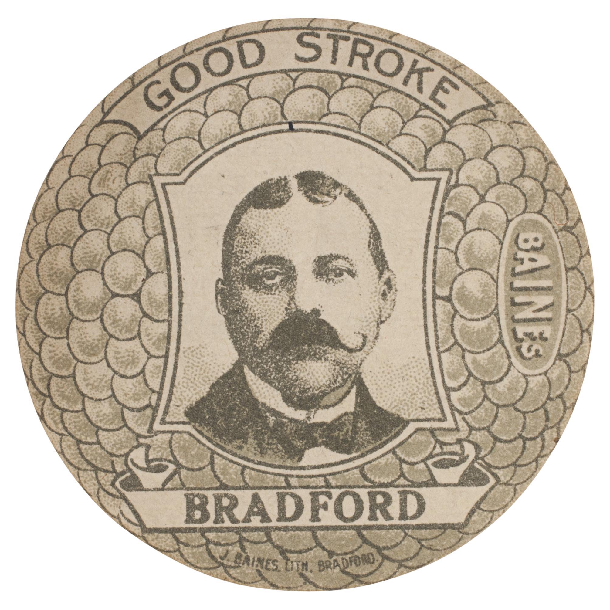 Baines Golfing Trade Card, Bradford