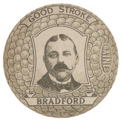 Antique Baines Golfing Trade Card, Bradford