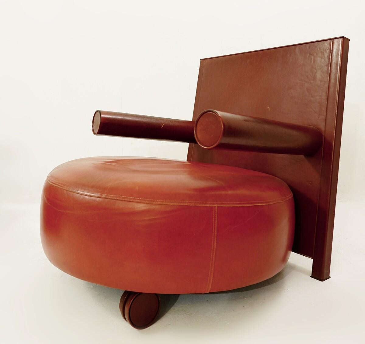 Late 20th Century 'Baisity' Lounge Chair by Antonio Citterio for B&B Italia, 1980s
