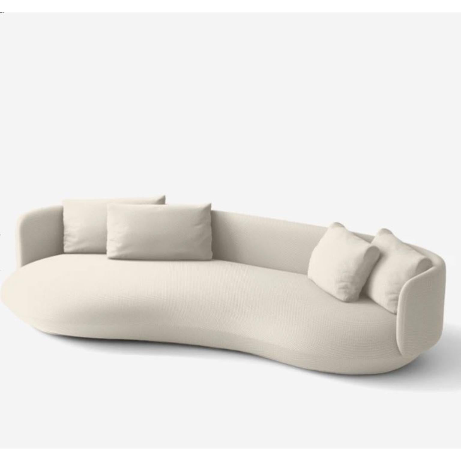 Brazilian Baixo Sofa Chaise by Wentz For Sale