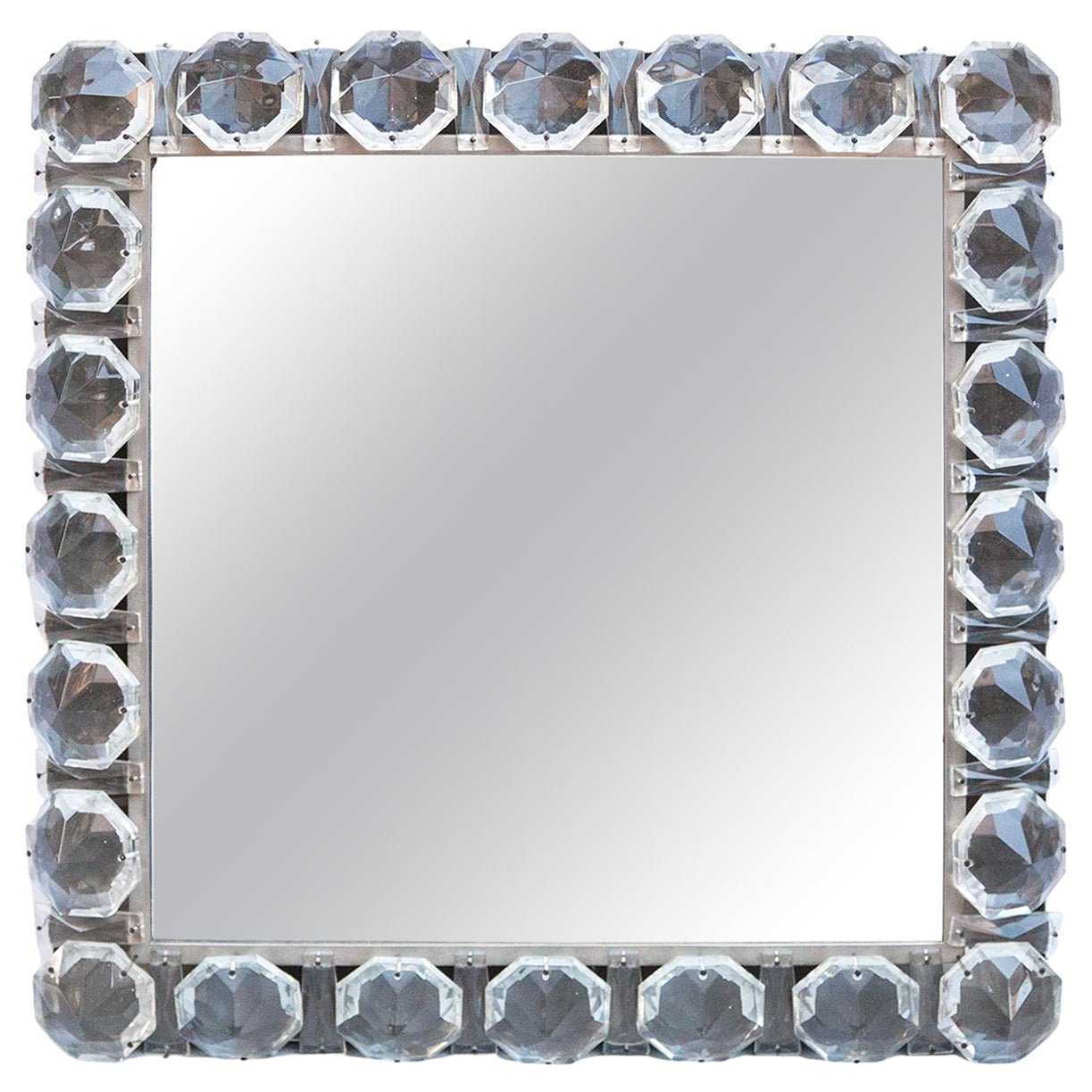 Miroir rétroéclairé Bakalowits Autriche, années 1960