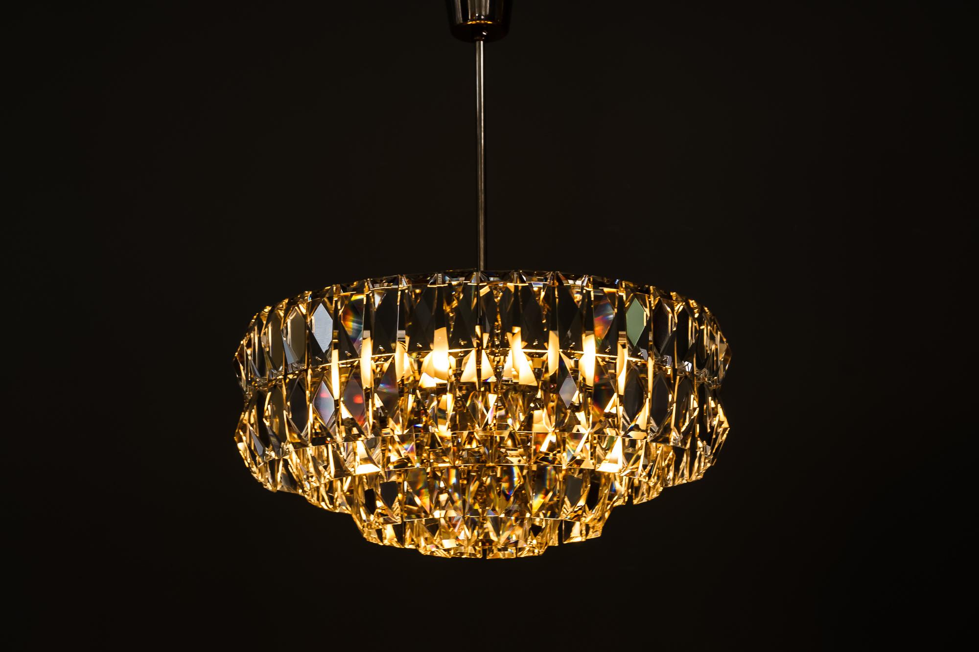 Bakalowits Chandelier, around 1950s For Sale 5