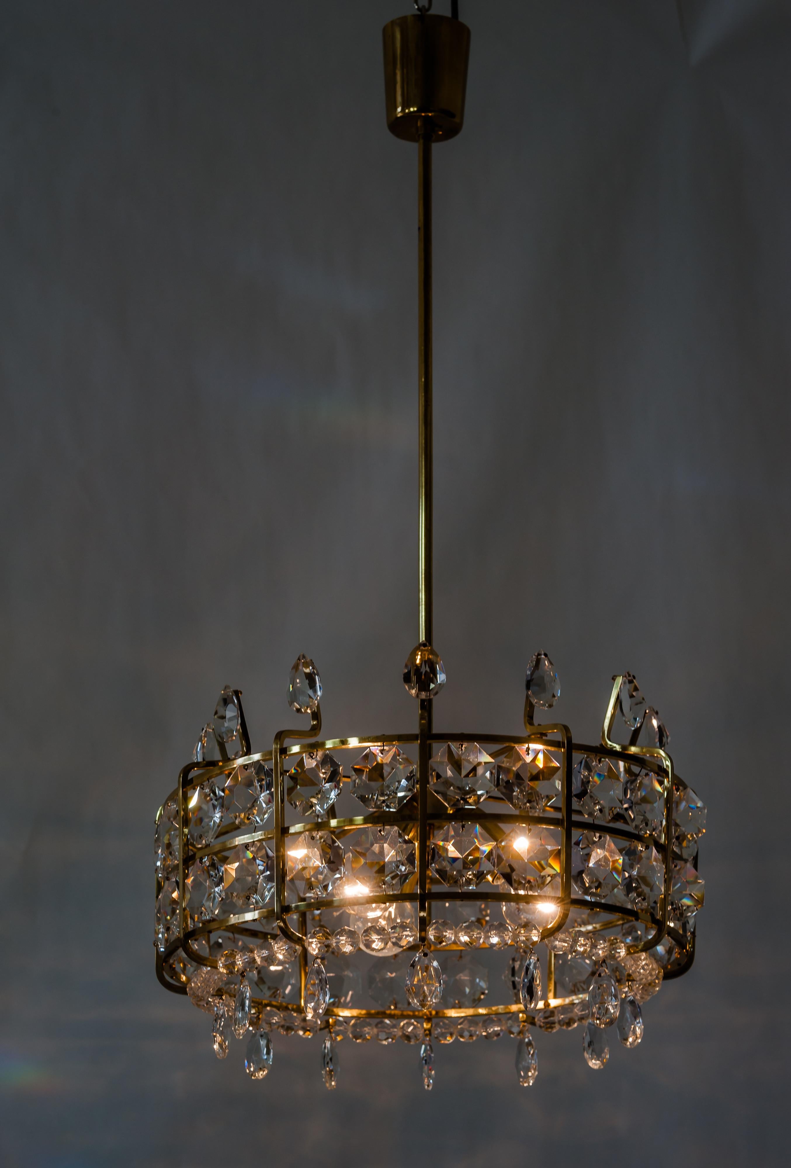Bakalowits chandelier around 1950s For Sale 11