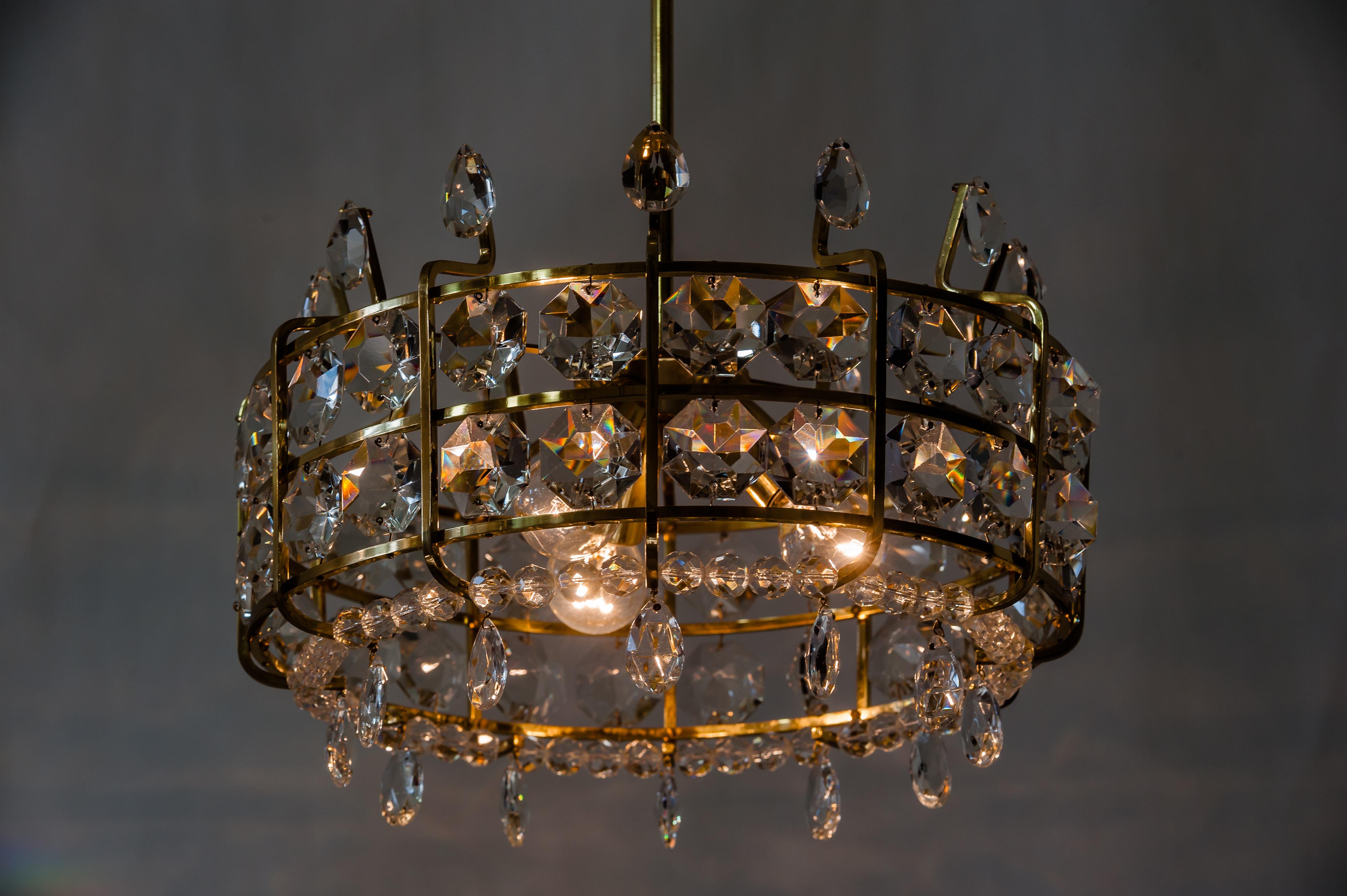 Bakalowits chandelier around 1950s For Sale 12