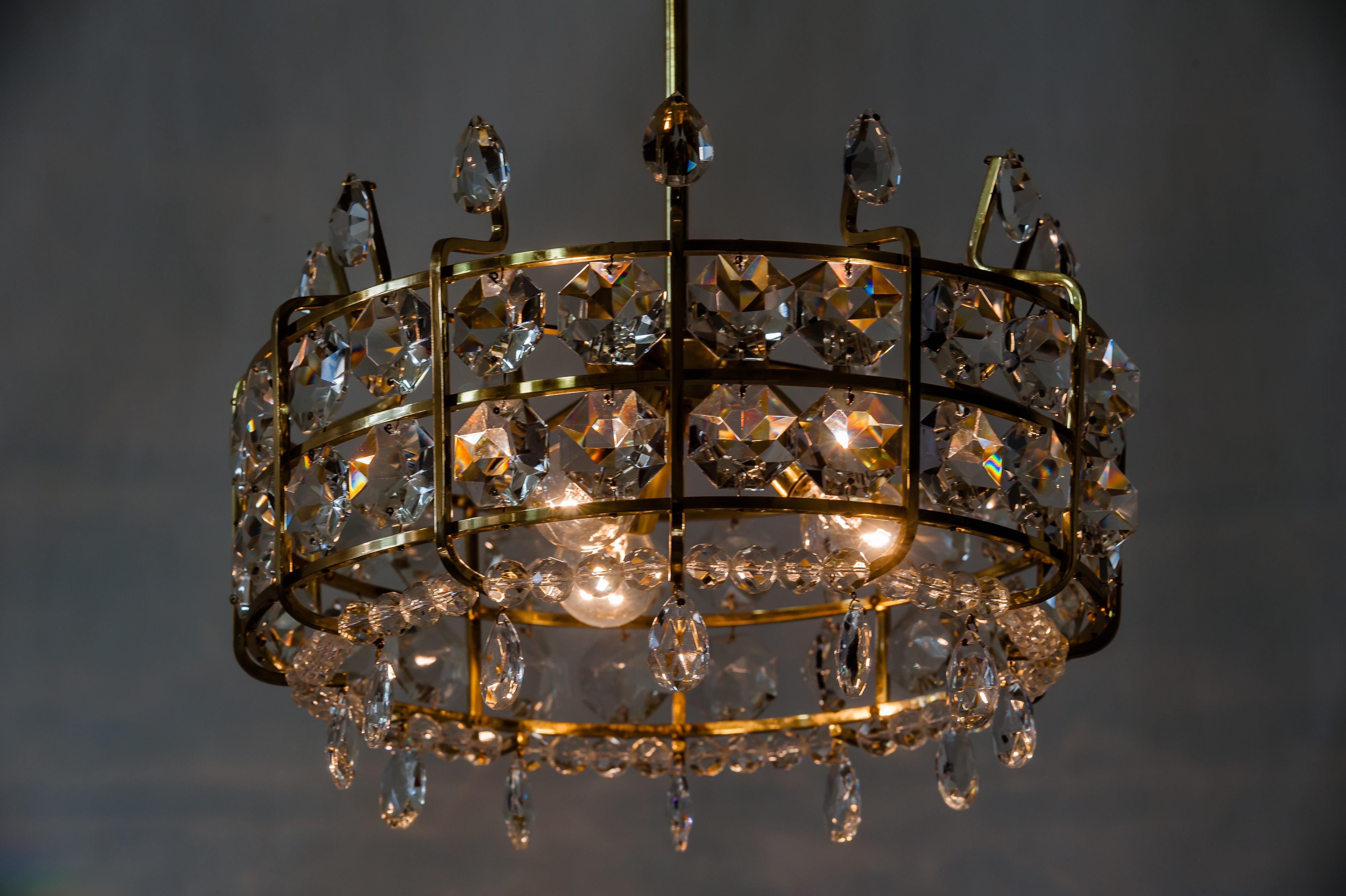Bakalowits chandelier around 1950s For Sale 13