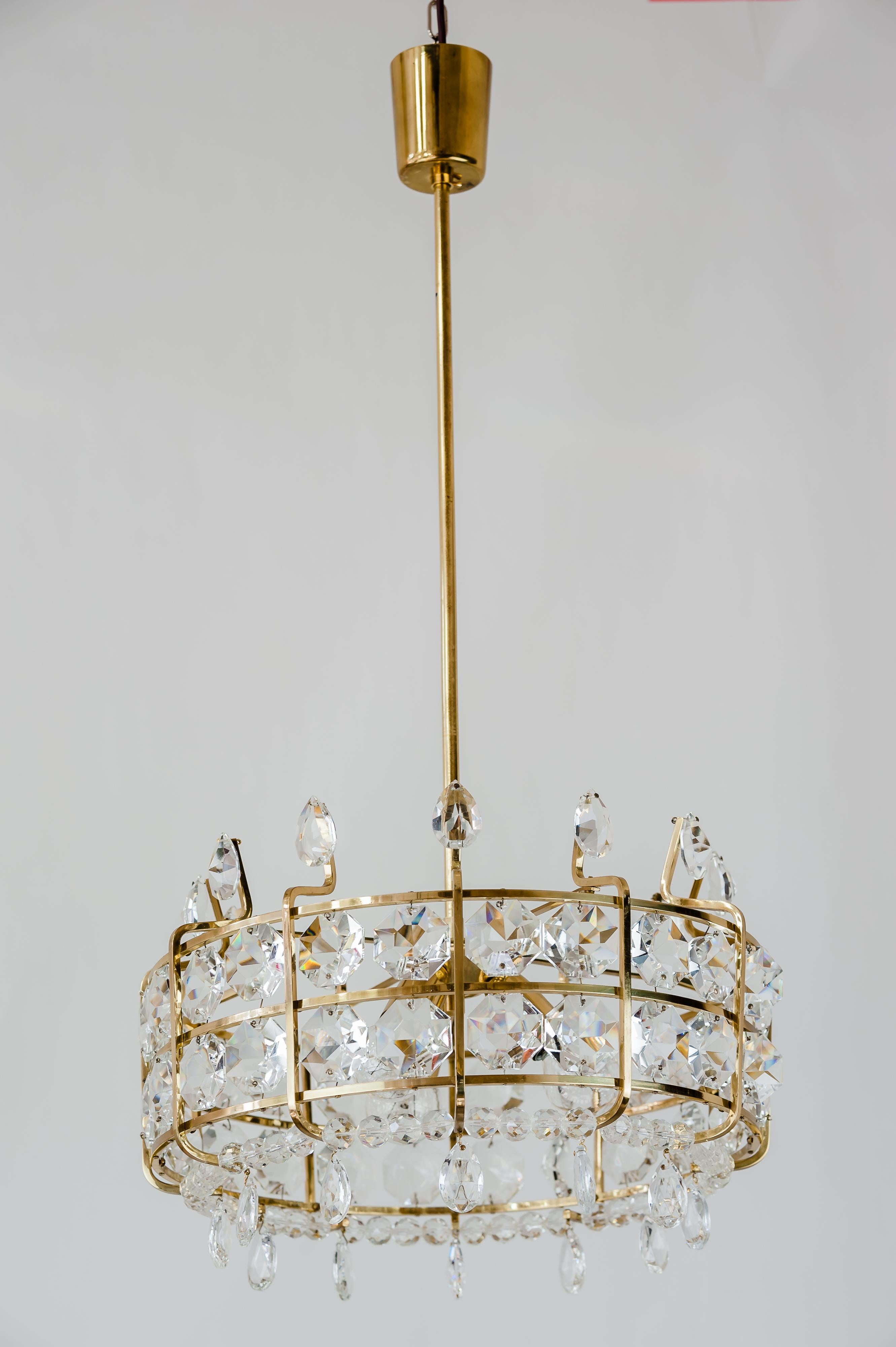 Bakalowits chandelier around 1950s In Good Condition For Sale In Wien, AT