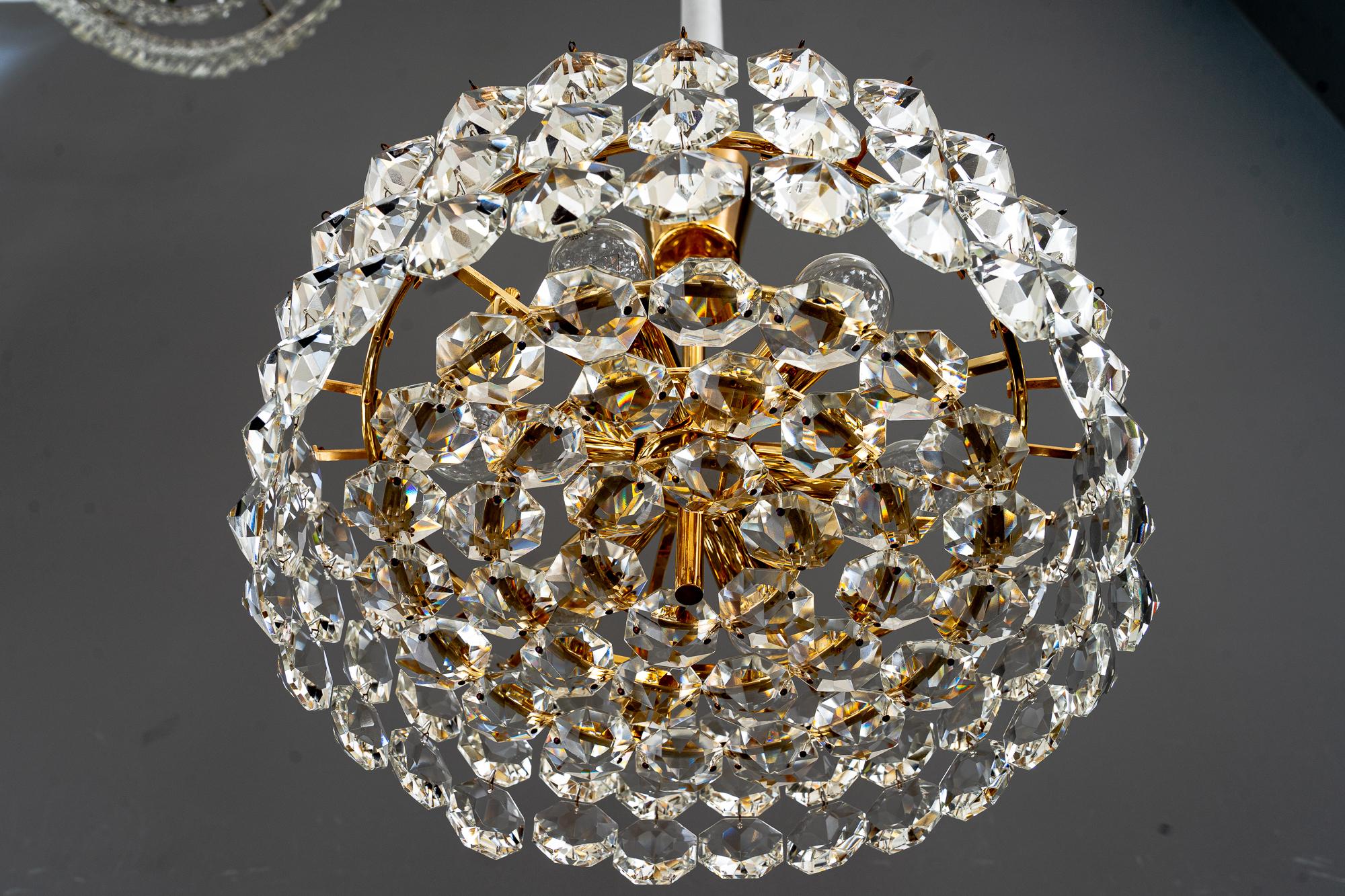 Bakalowits Chandelier Vienna Around 1960s For Sale 1