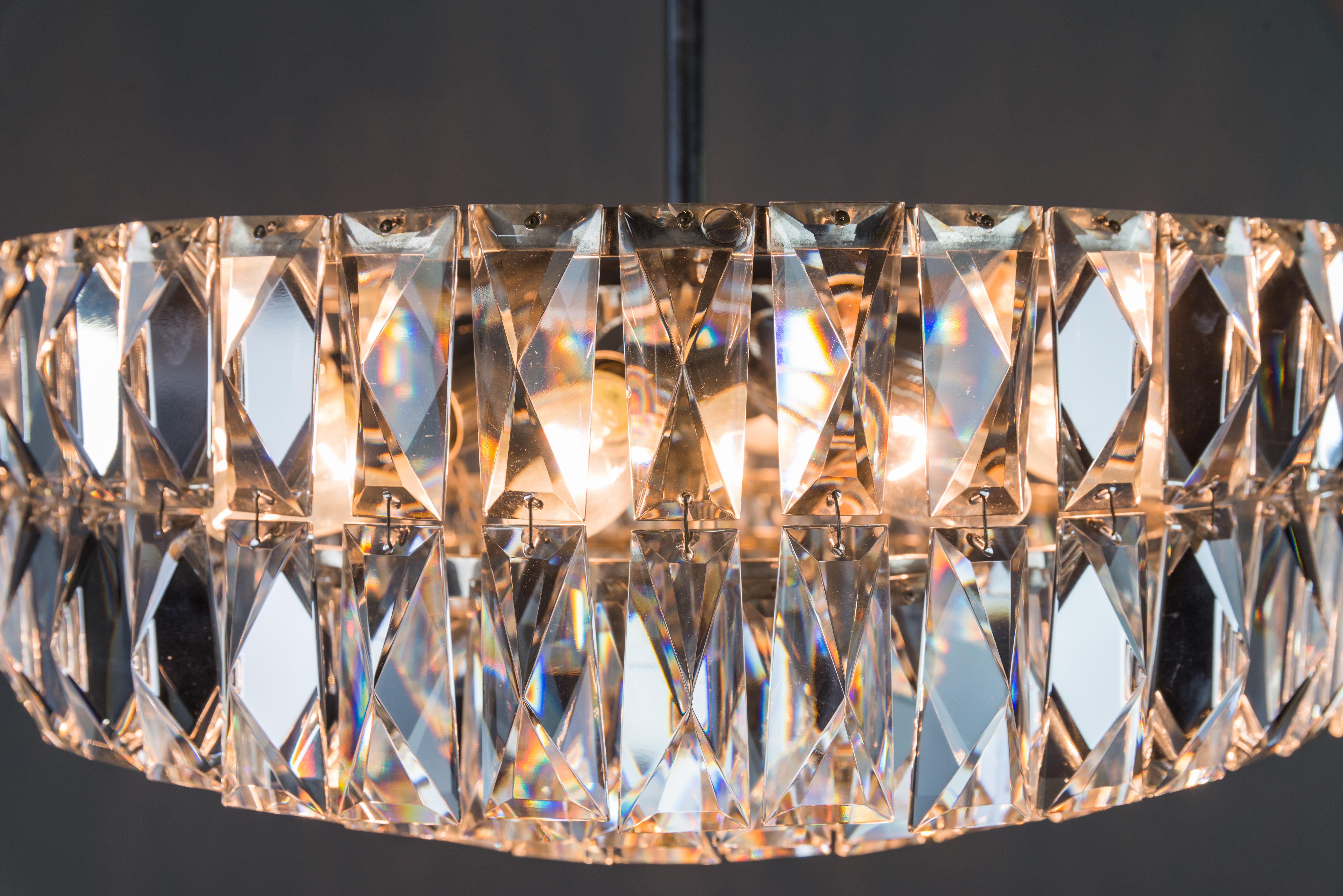 Bakalowits Crystal Chandelier, circa 1960s For Sale 2