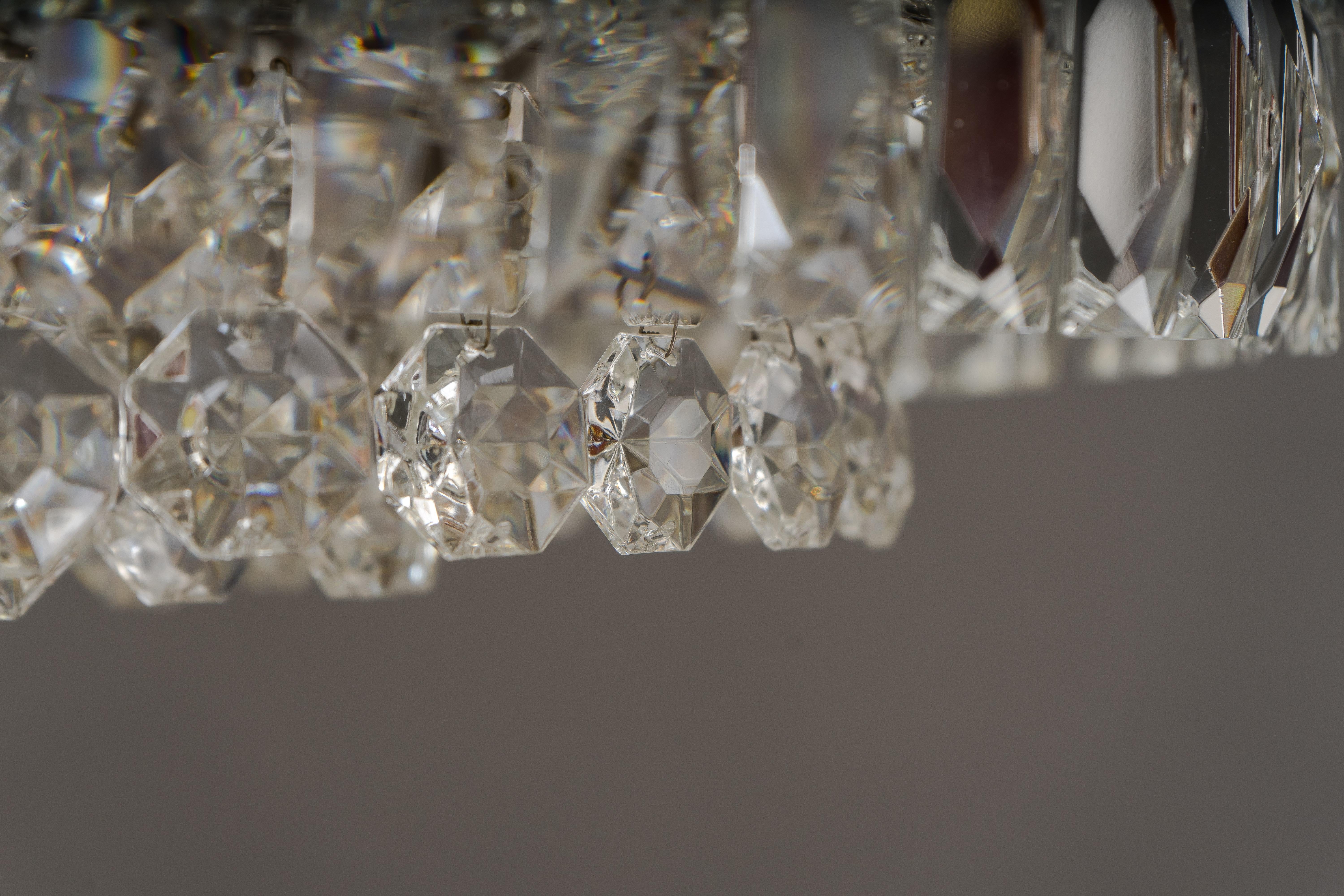 Bakalowits Crystal Chandelier, circa 1960s For Sale 2