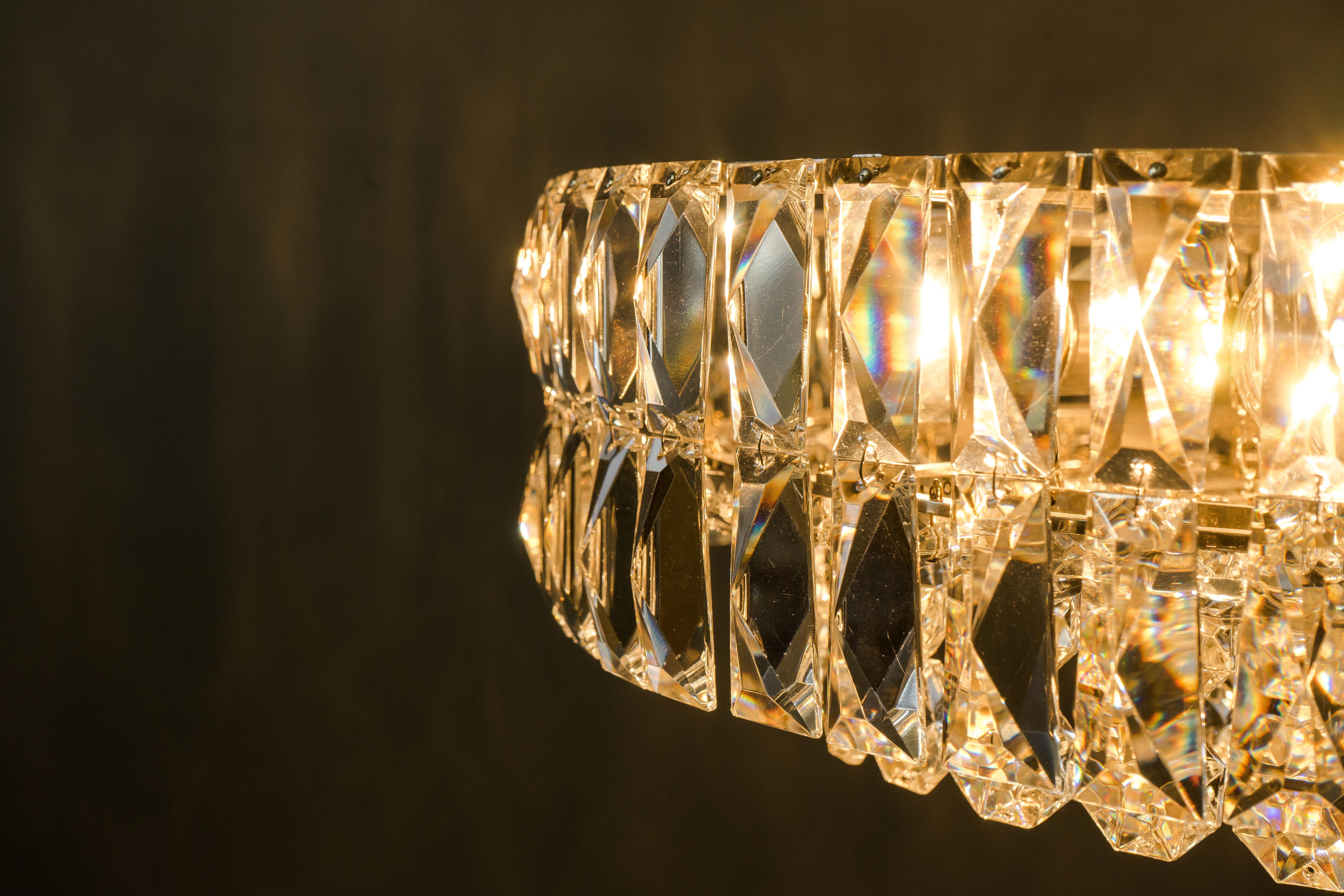 Bakalowits Crystal Chandelier, circa 1960s For Sale 11