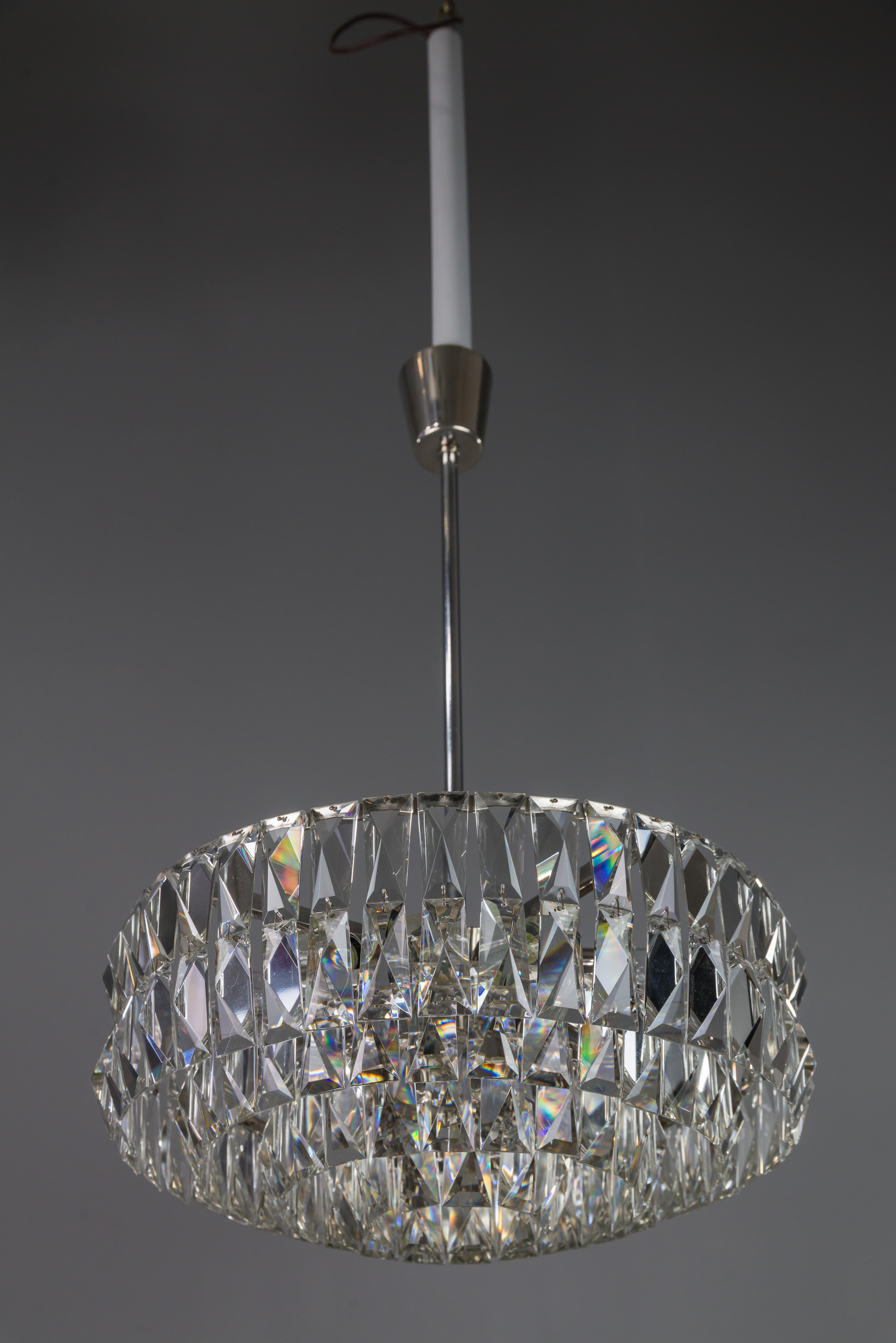 Bakalowits crystal chandelier, circa 1960s
Original condition.