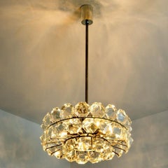 Lampadario a diamante Bakalowits, Austria, anni '60
