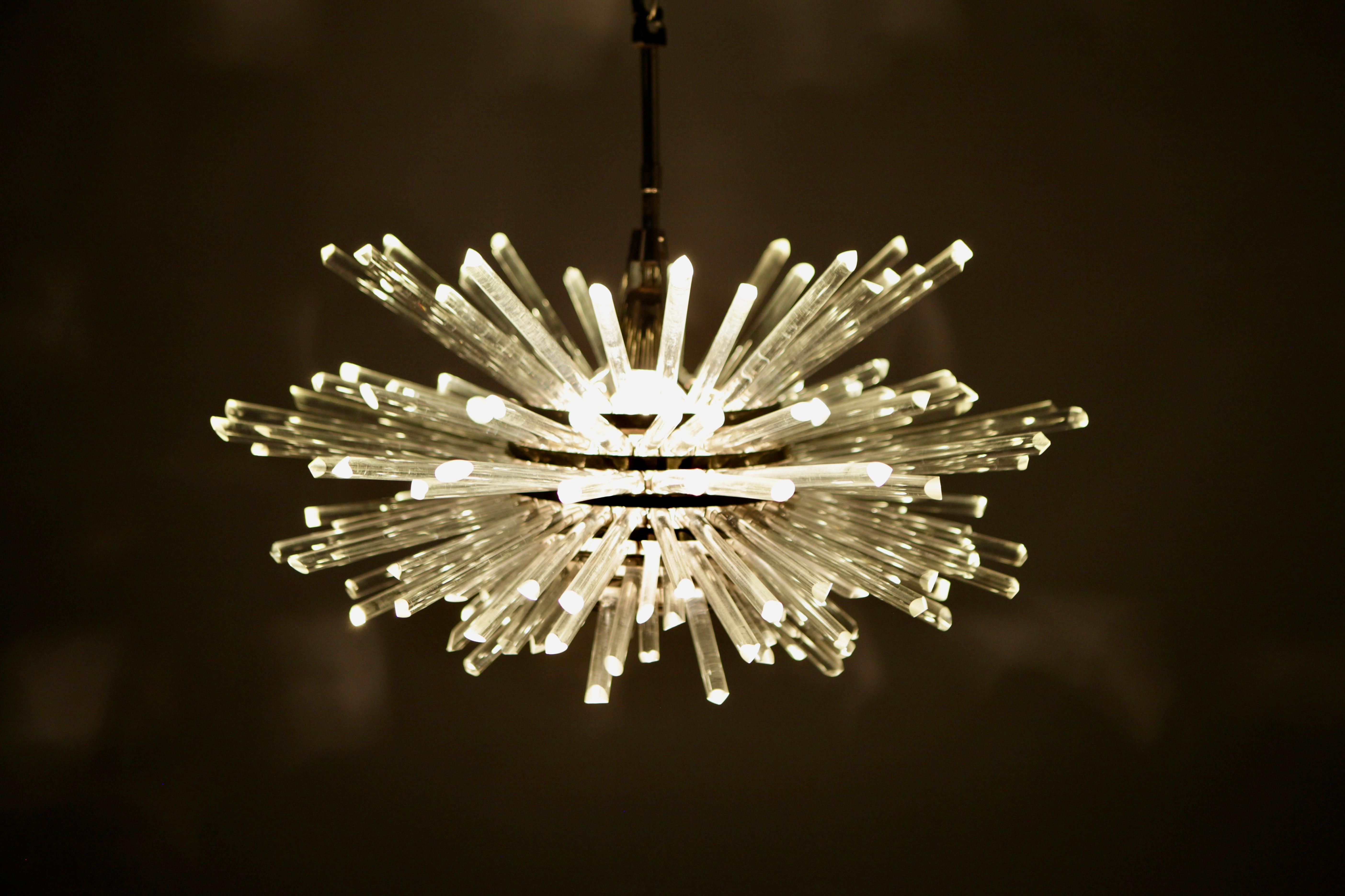 Bakalowits & Söhne, Chandelier, Model 