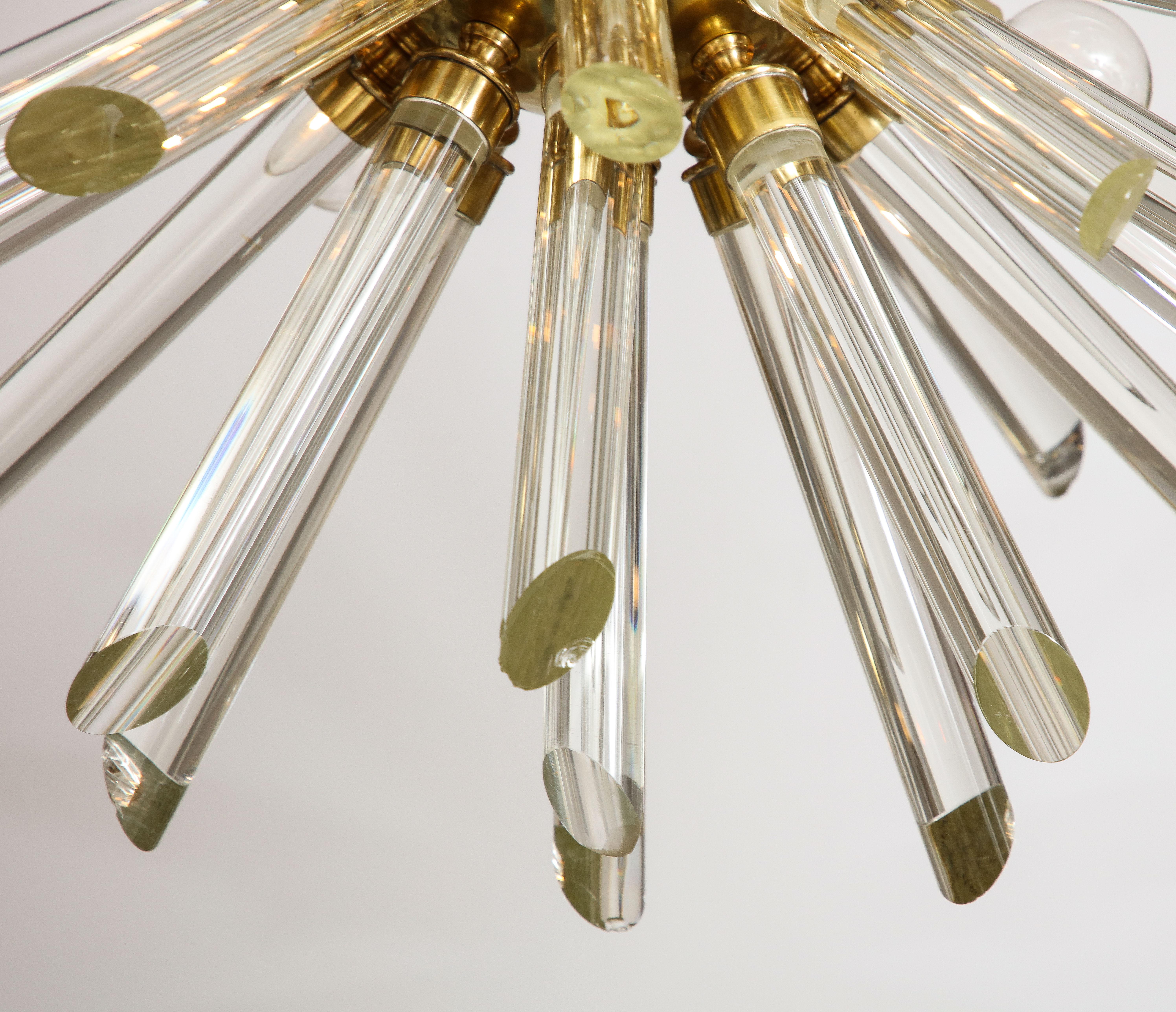 Lustre Spoutnik en cristal de style Bakalowits, 1 de 2 en vente 2