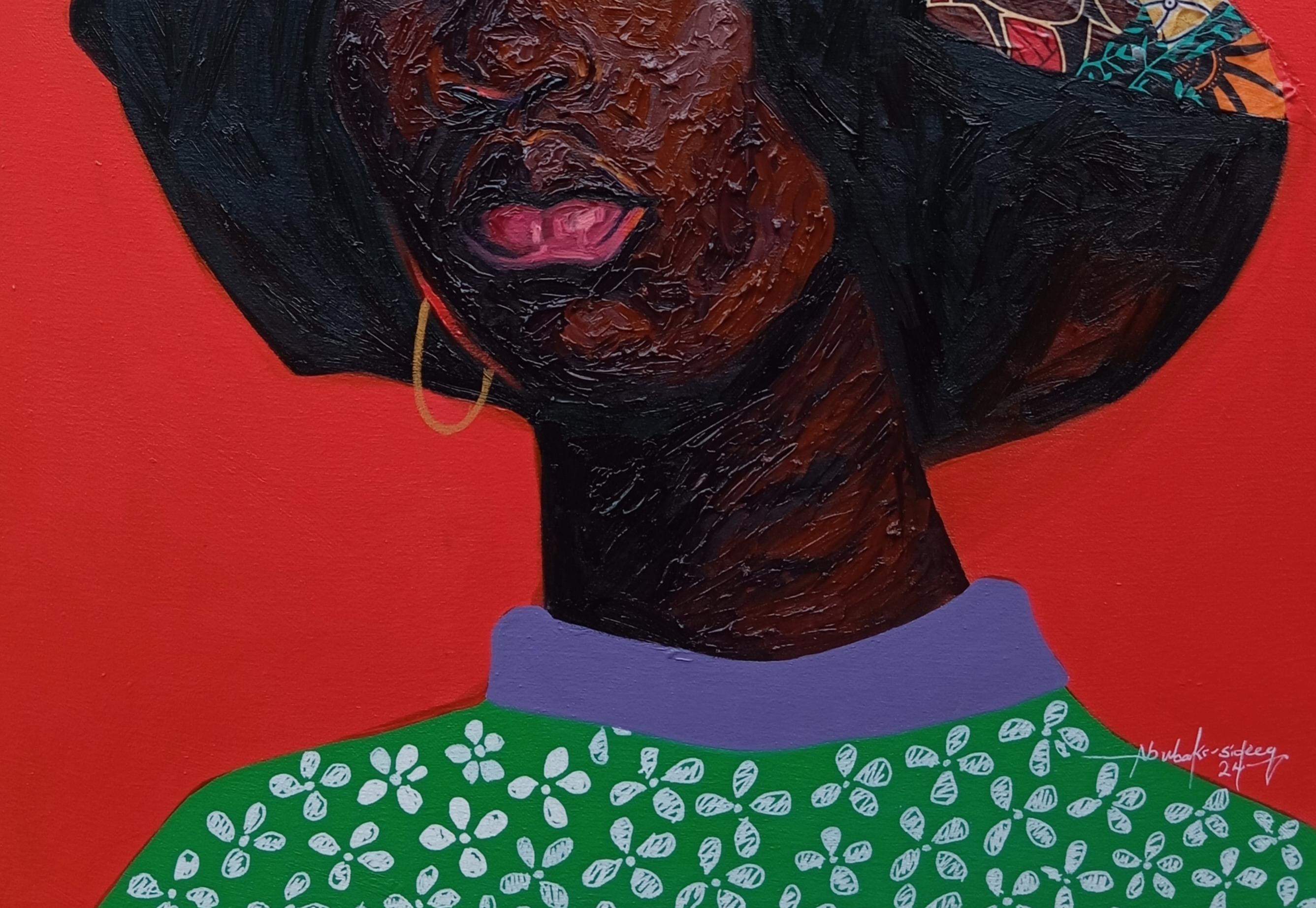 Procedimiento de envío
Se envía en un tubo bien protegido.
Esta obra es única, no es un grabado ni otro tipo de copia.
Acompañado de un Certificado de Autenticidad.

Sobre el artista
Bakare Babatunde, nacida en el estado de Ogun (Nigeria), es una